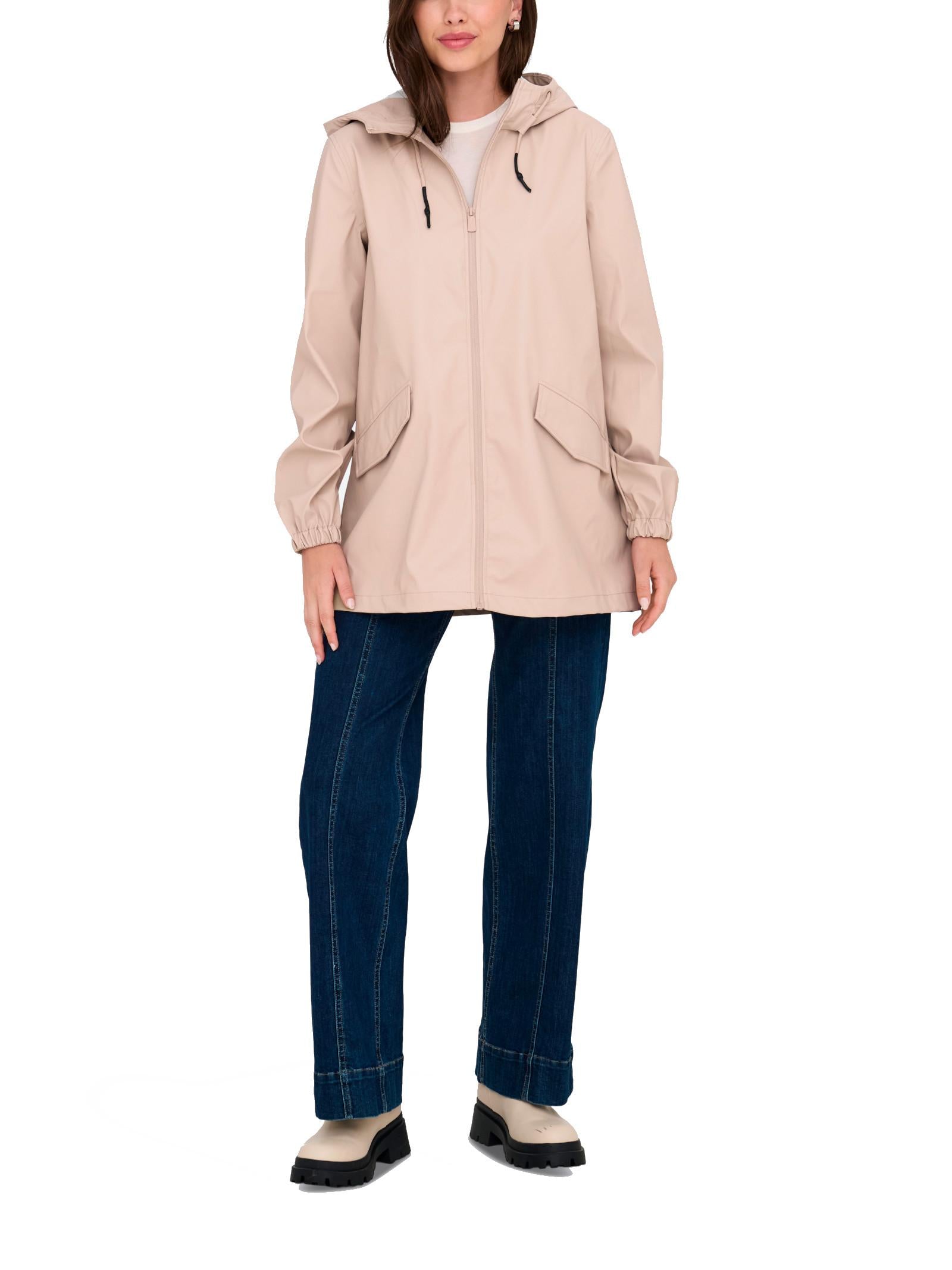 Giubbotto JDY Mulan Beige impermeabile 15353989 /Simply Taupe JDY 