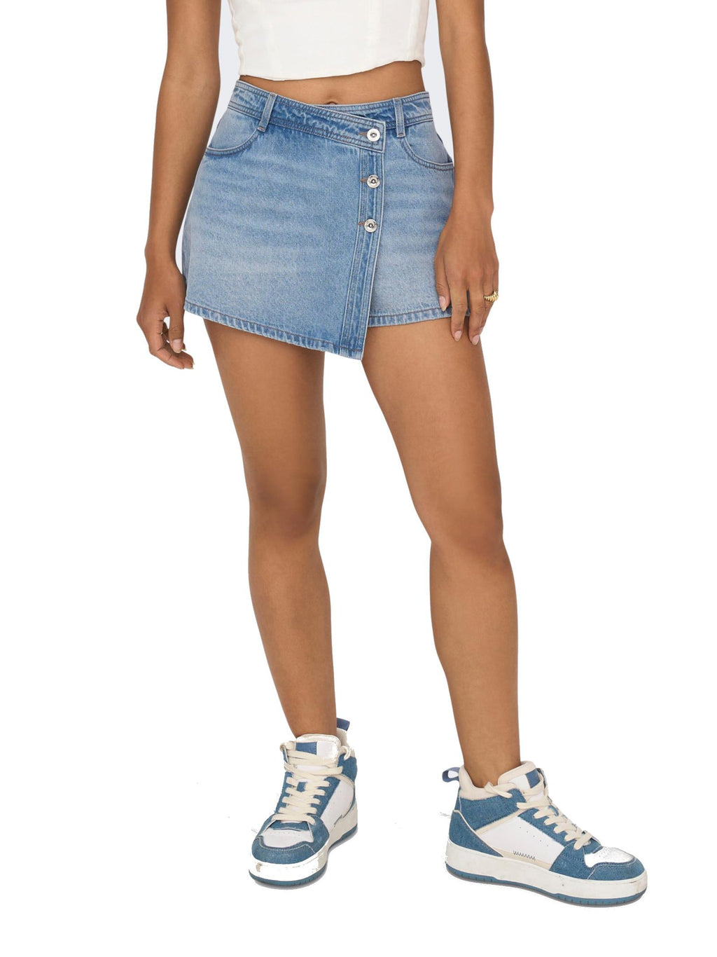 Shorts Only Lesly Light Blue Denim 15256608 /Light Blue Denim ONLY 