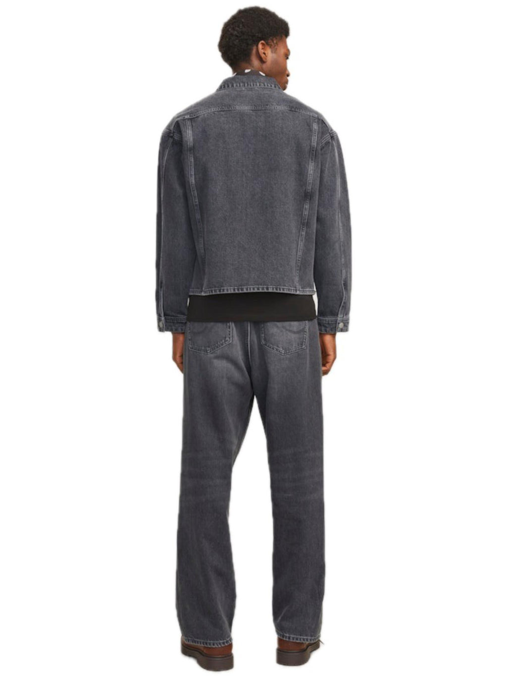 Jeans Jack & Jones Nero Ron baggy 12268012 /Black Denim JACK & JONES 