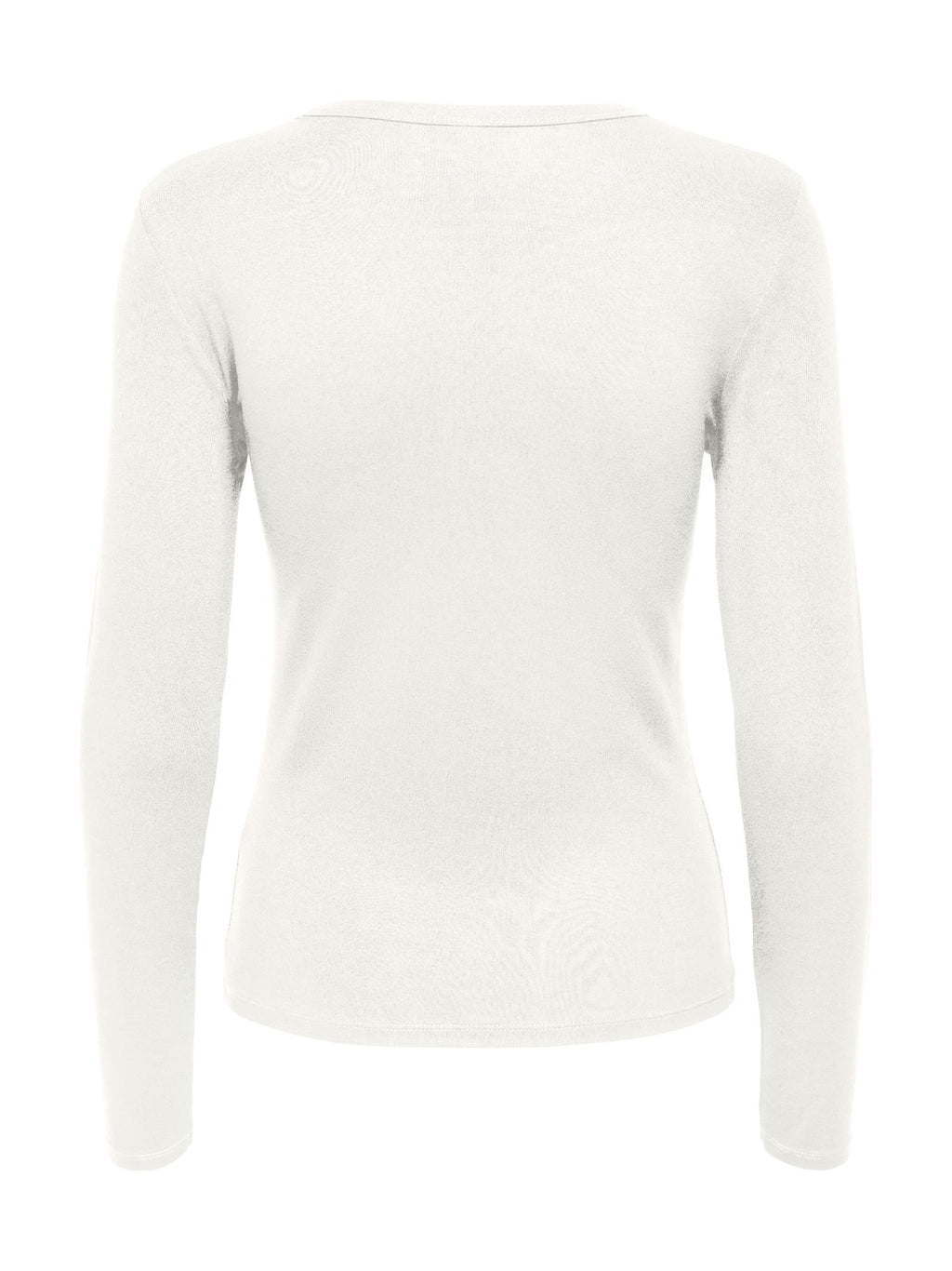 T-shirt Jacqueline De Yong MIla Bianco manica lunga 15272092 /White JDY 