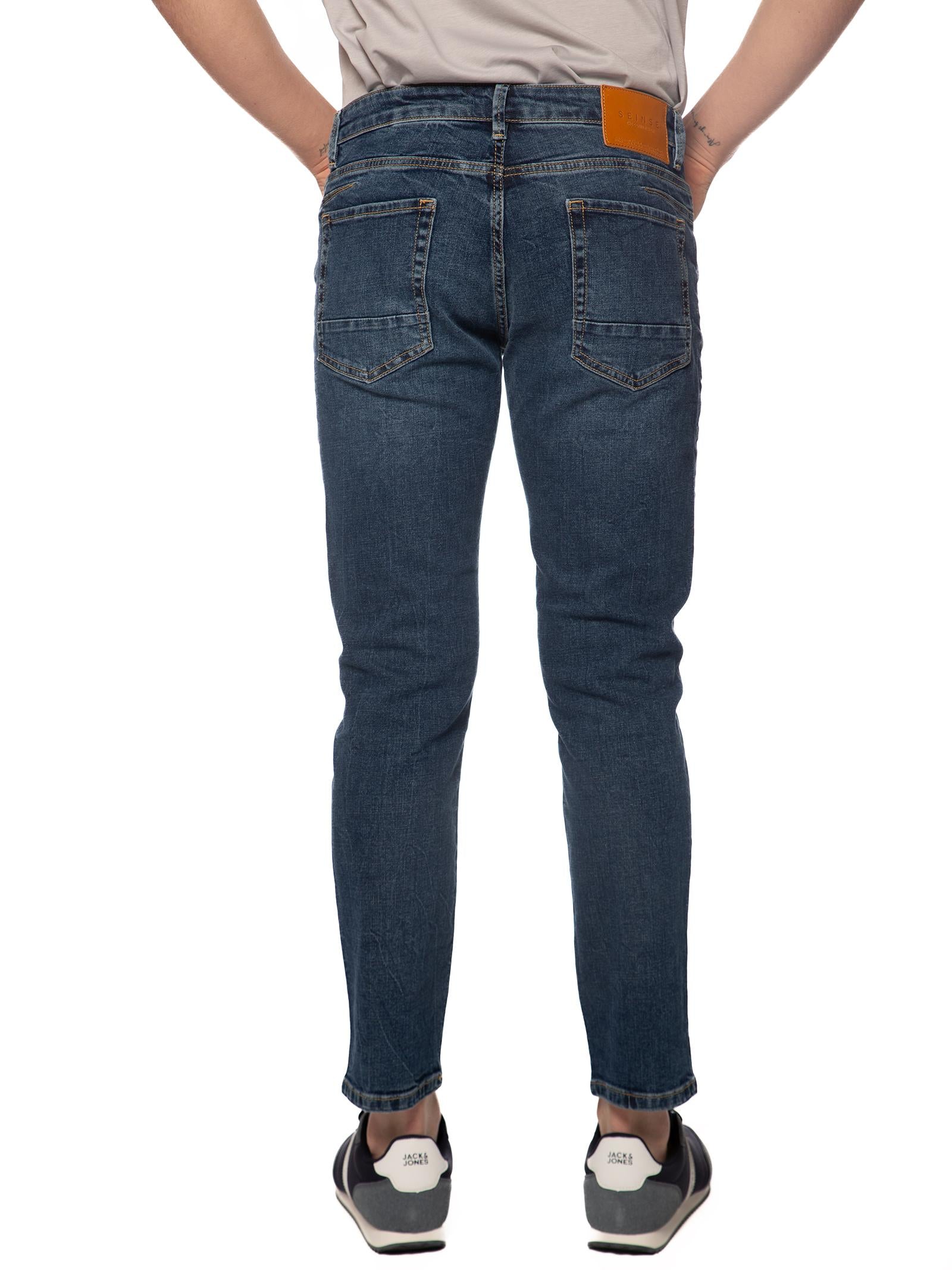 Jeans Seinse Medium Blue regular slim PJ1387 MEDIUM BLUE DENIM SEINSE 