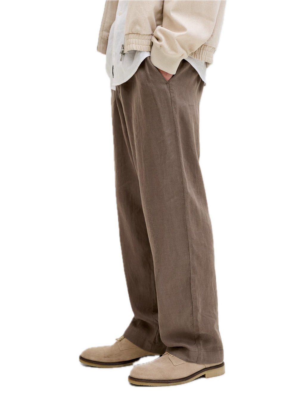 Chino Jack & Jones Lawrence Fango in lino 12253120 /Morel JACK & JONES 