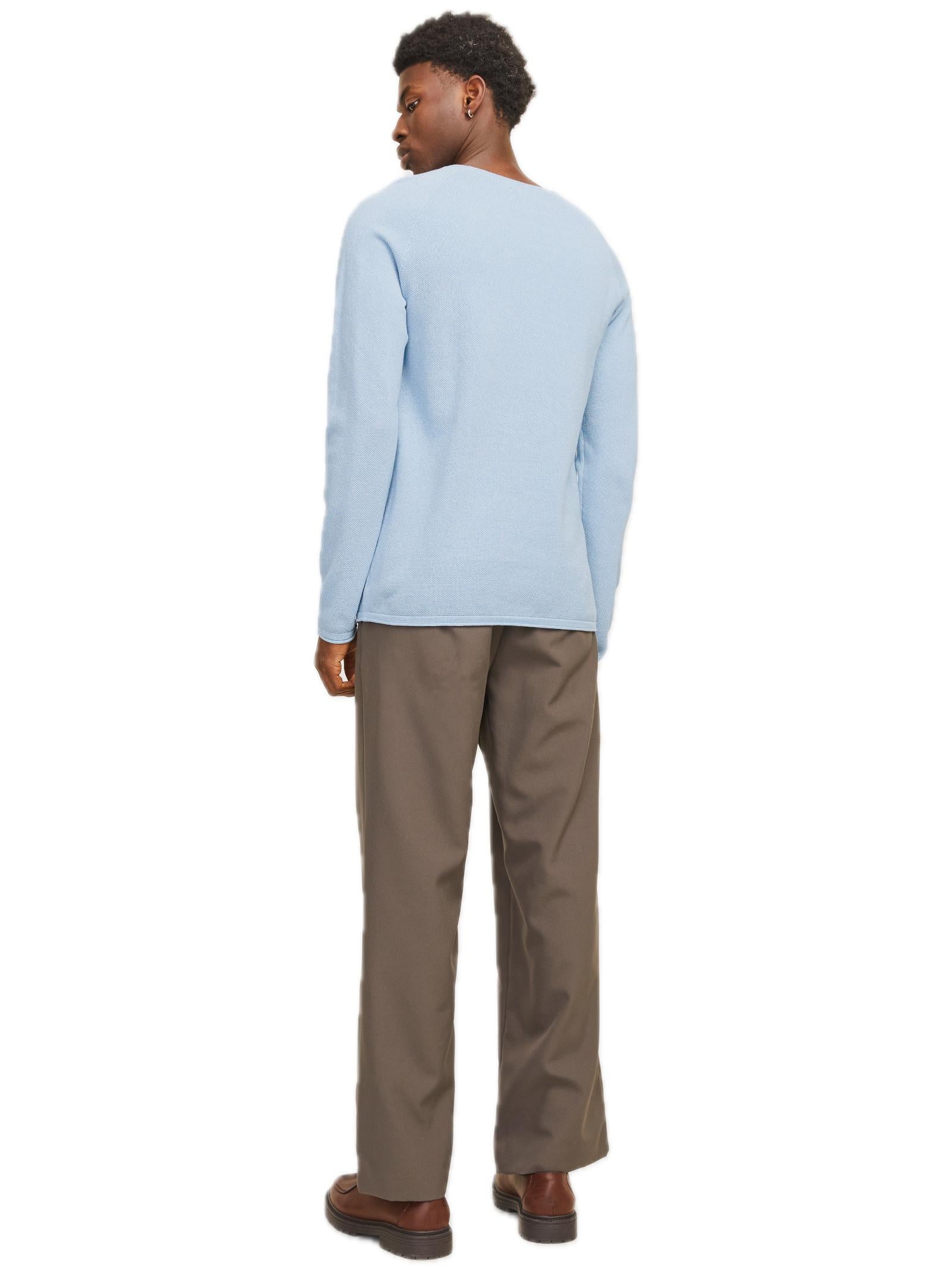 Maglia Jack & Jones Hill Celeste girocollo 12157321 /Cashmere Blue JACK & JONES 