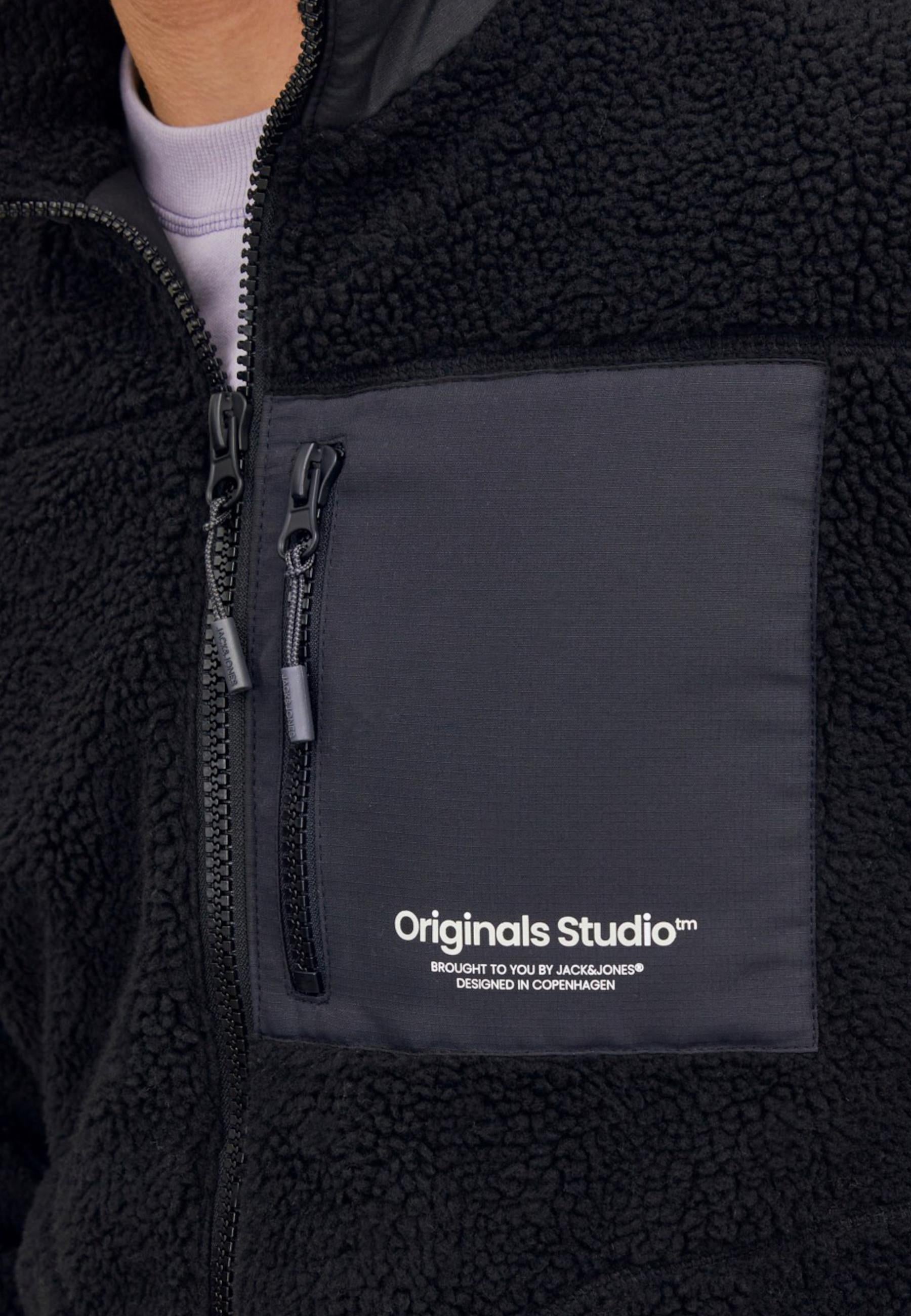 Giubbotto Jack & Jones Nero Orsetto