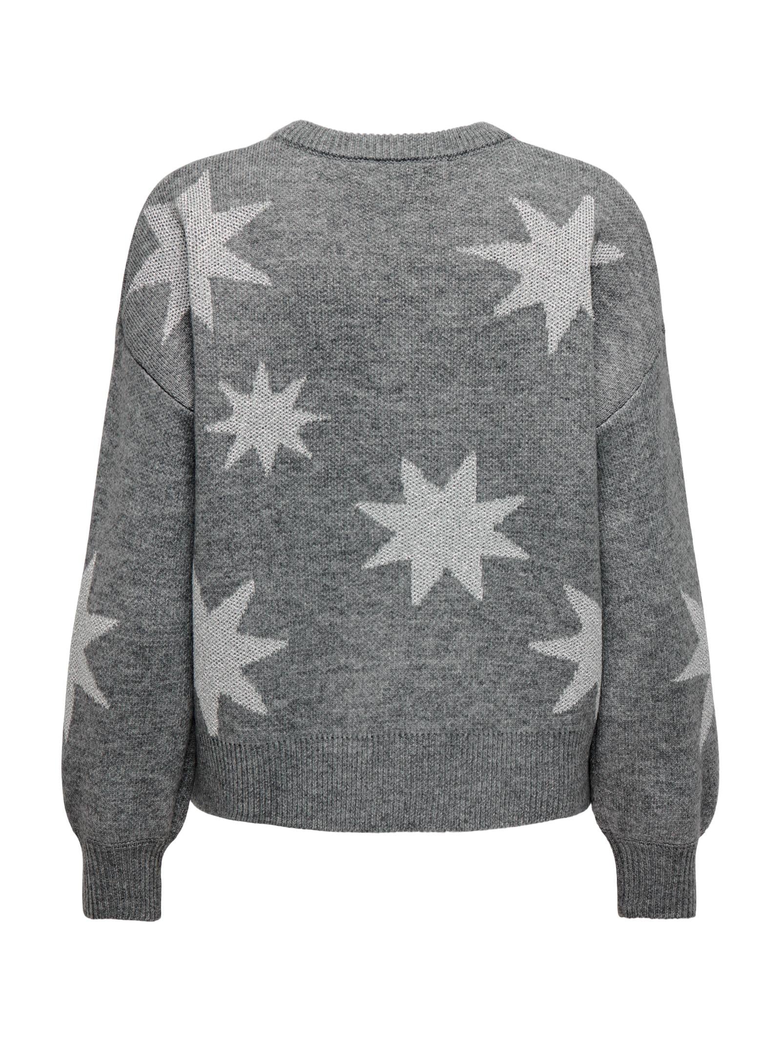 Maglia Only Rosie Grigio glitter 15328250 /Medium Grey Melange ONLY 