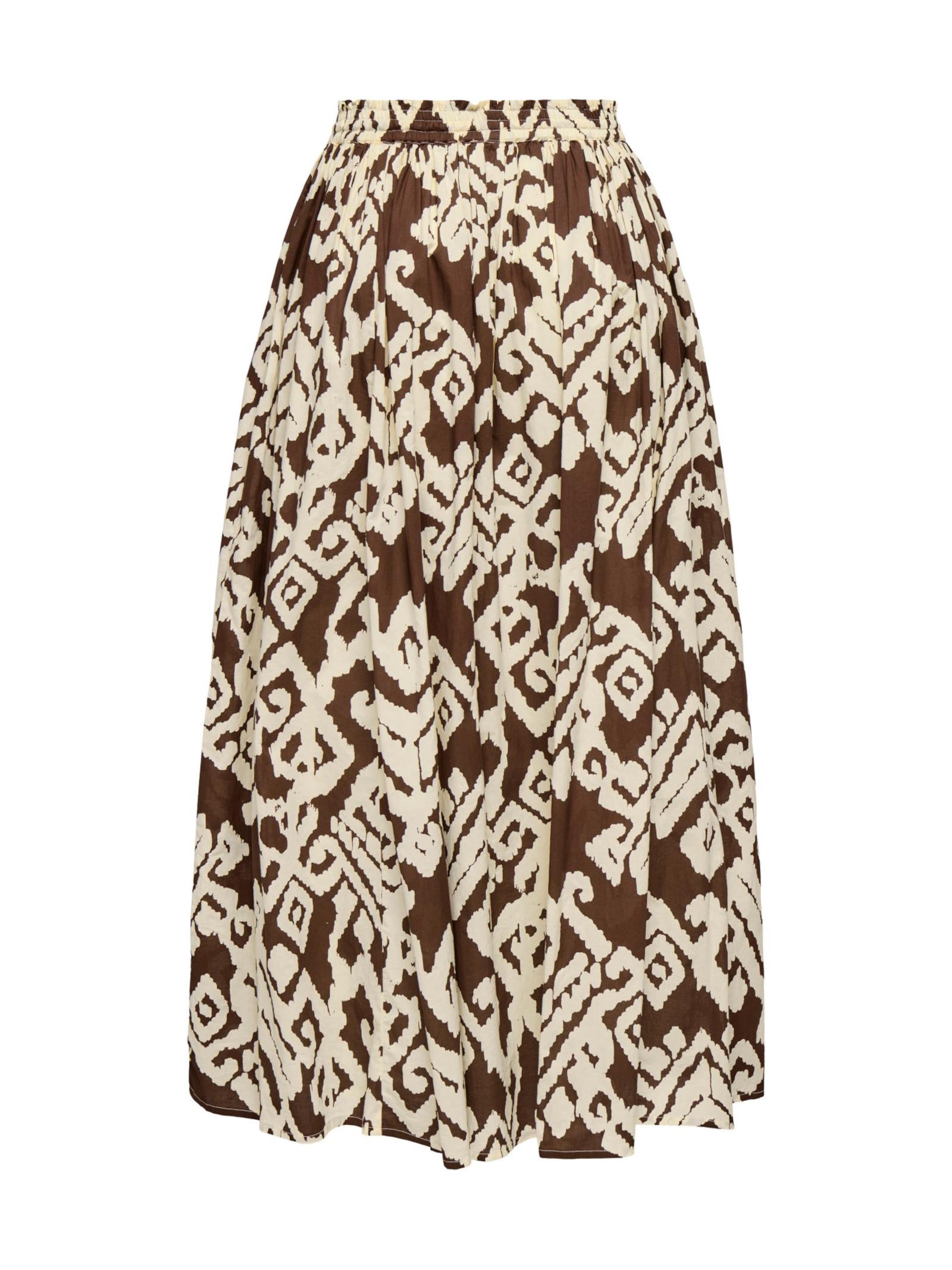 Gonna JDY Sabbia Marrone Diego lunga 15373079 /Cloud Chocolate Torte JDY 
