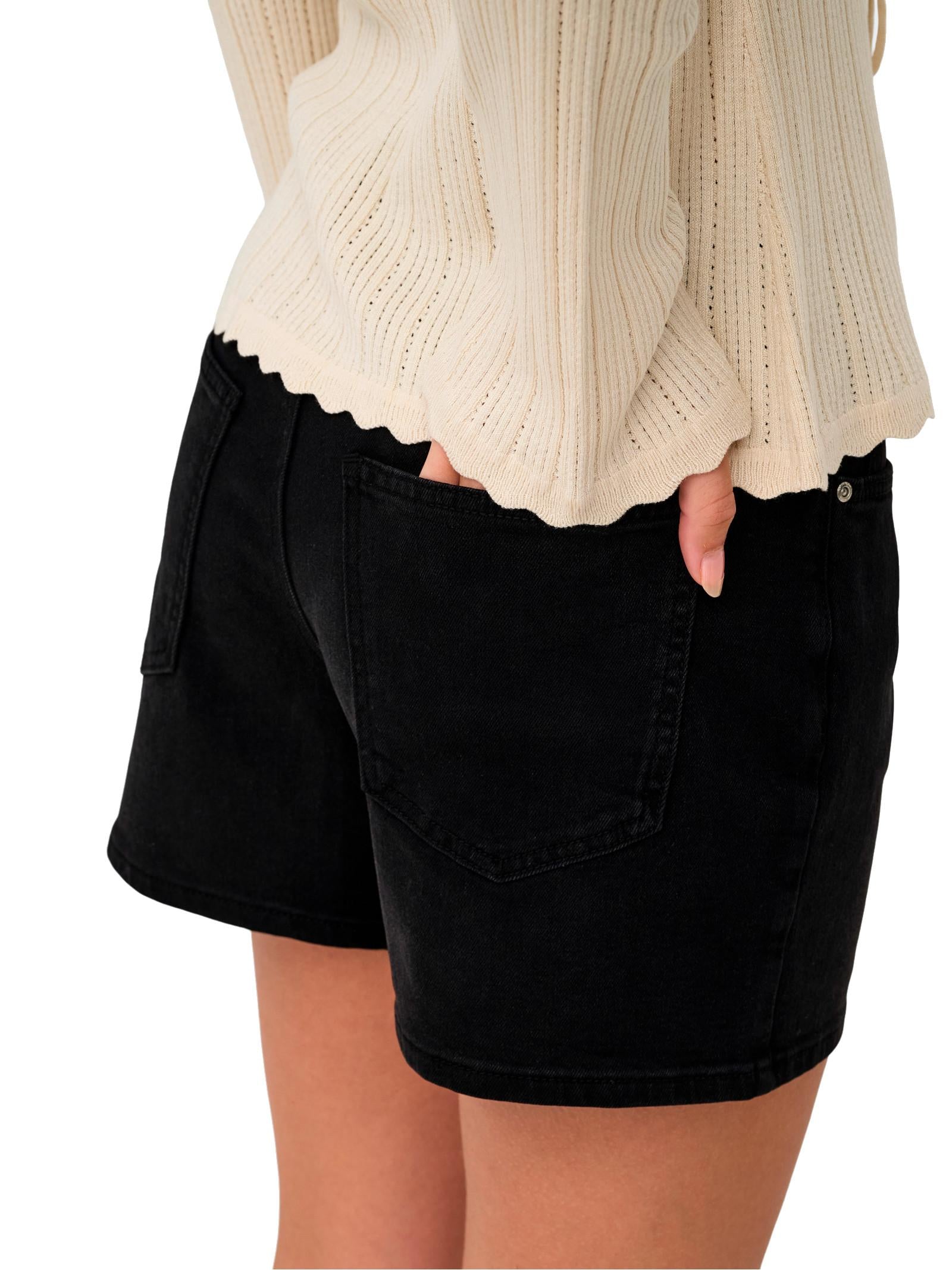 Shorts Only Nero Phine stretch 15372986 /Washed Black ONLY 