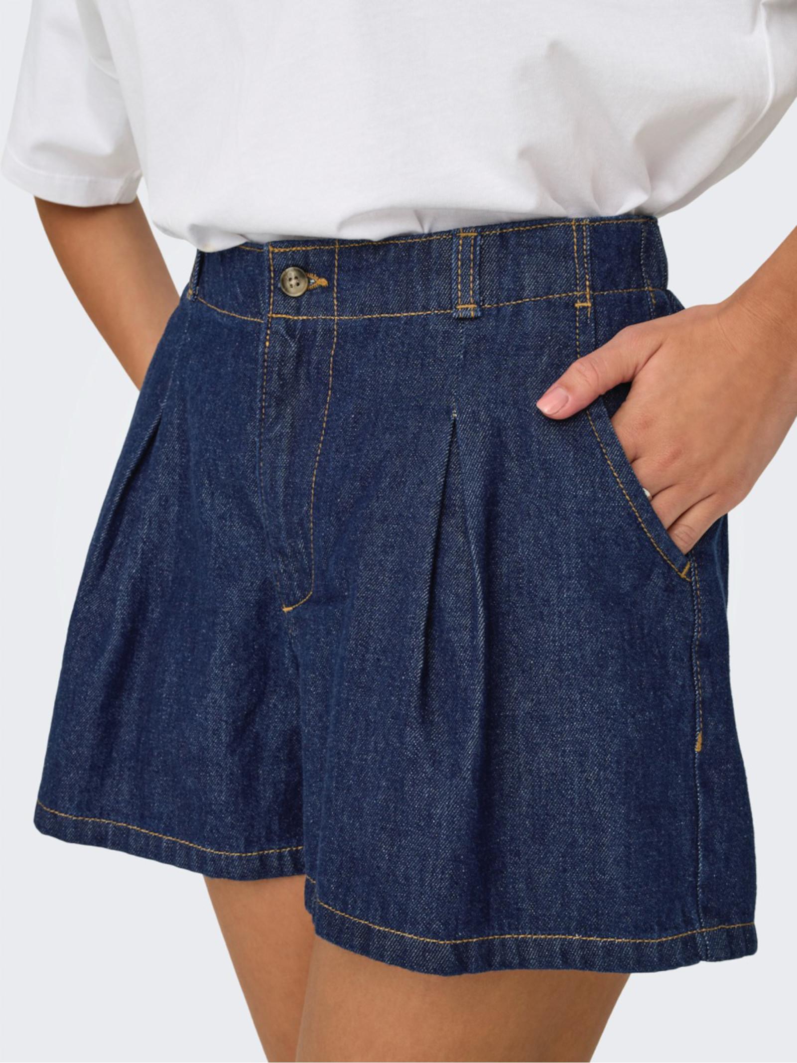 Shorts Only Dark Blue Ellis in denim 15344420 /Dark Blue Denim ONLY 