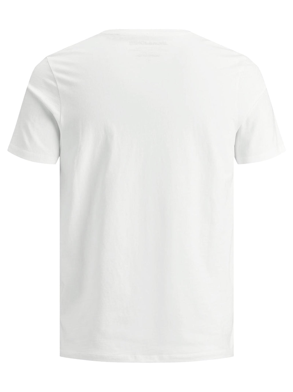 T-Shirt Jack & Jones Organic Bianco manica corta basic 12156101 /White JACK & JONES 