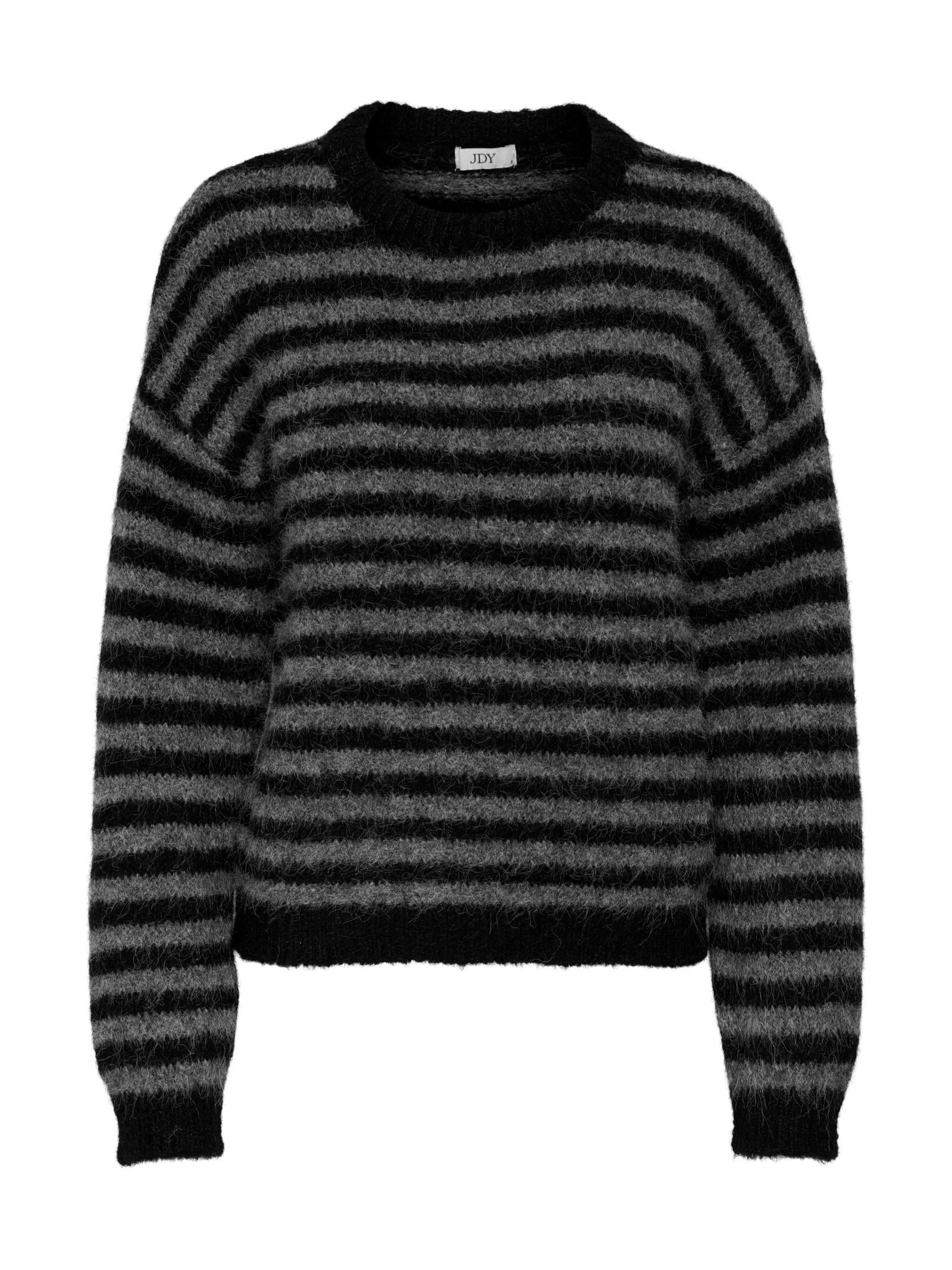 Maglia Jacqueline De Yong Zoey Grigio/nero 15355476 /Black JDY 