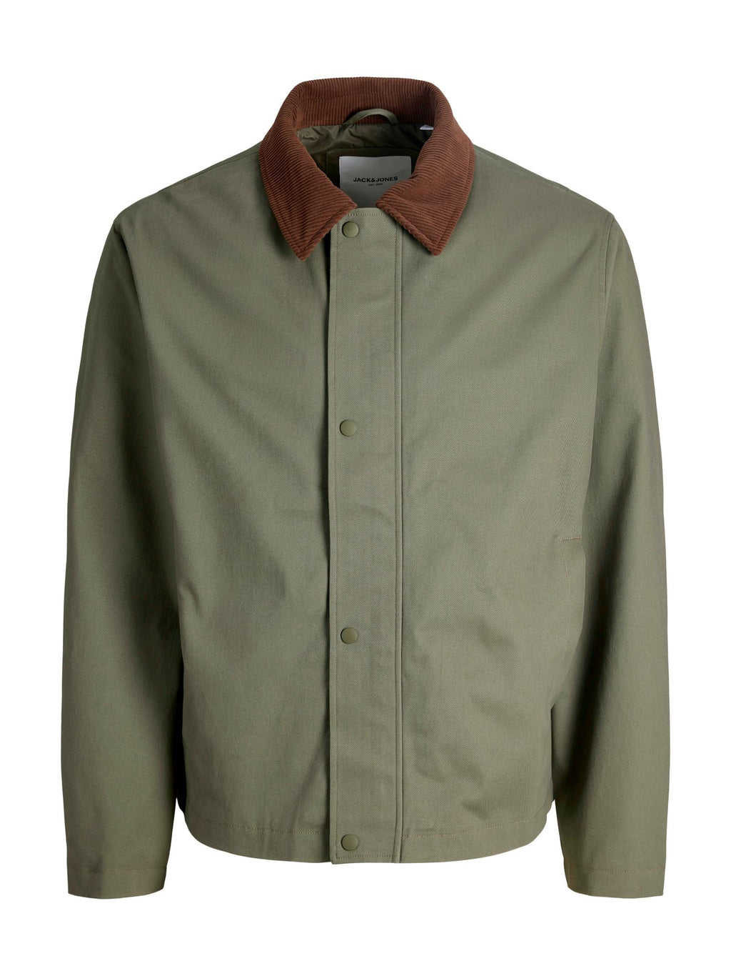 Giacca Jack & Jones Graham Verde con colletto 12288889 /Dusty Olive JACK & JONES 