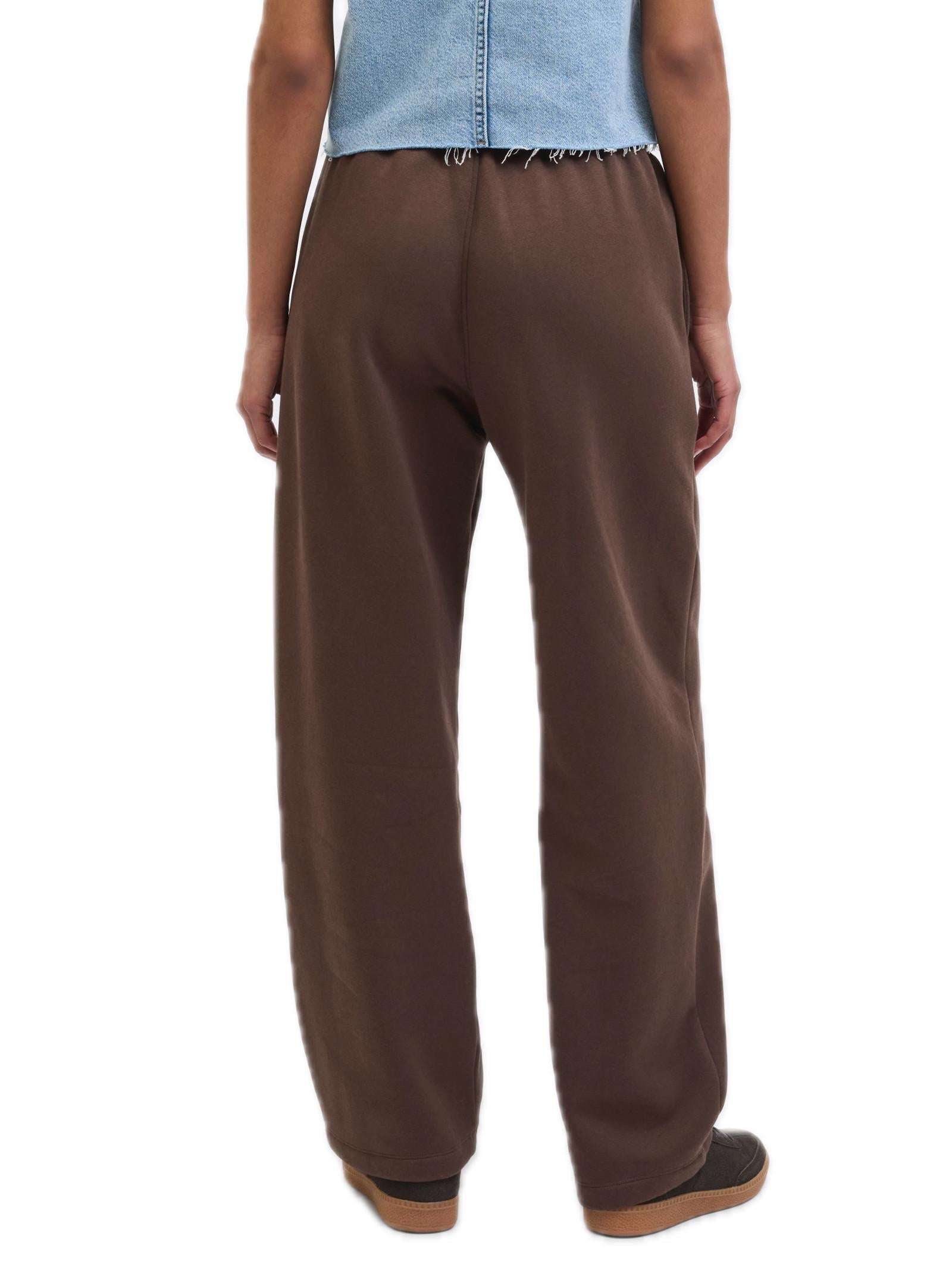 Pantalone JJXX Studio Marrone in felpa a palazzo 12280153 /Bracken JJXX 
