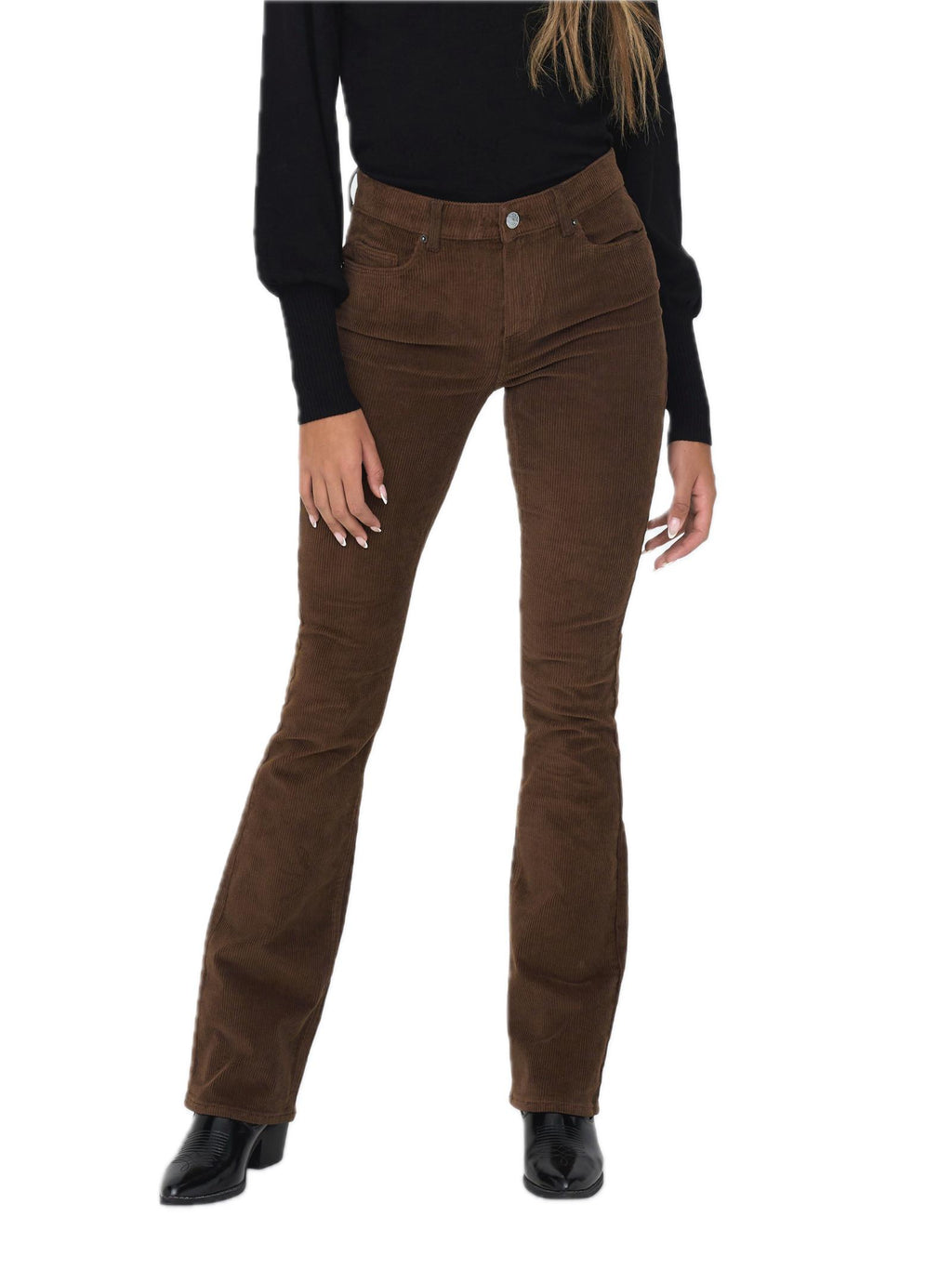 Pantalone Only Mary Marrone Flared 15304256 /Shopping Bag ONLY 