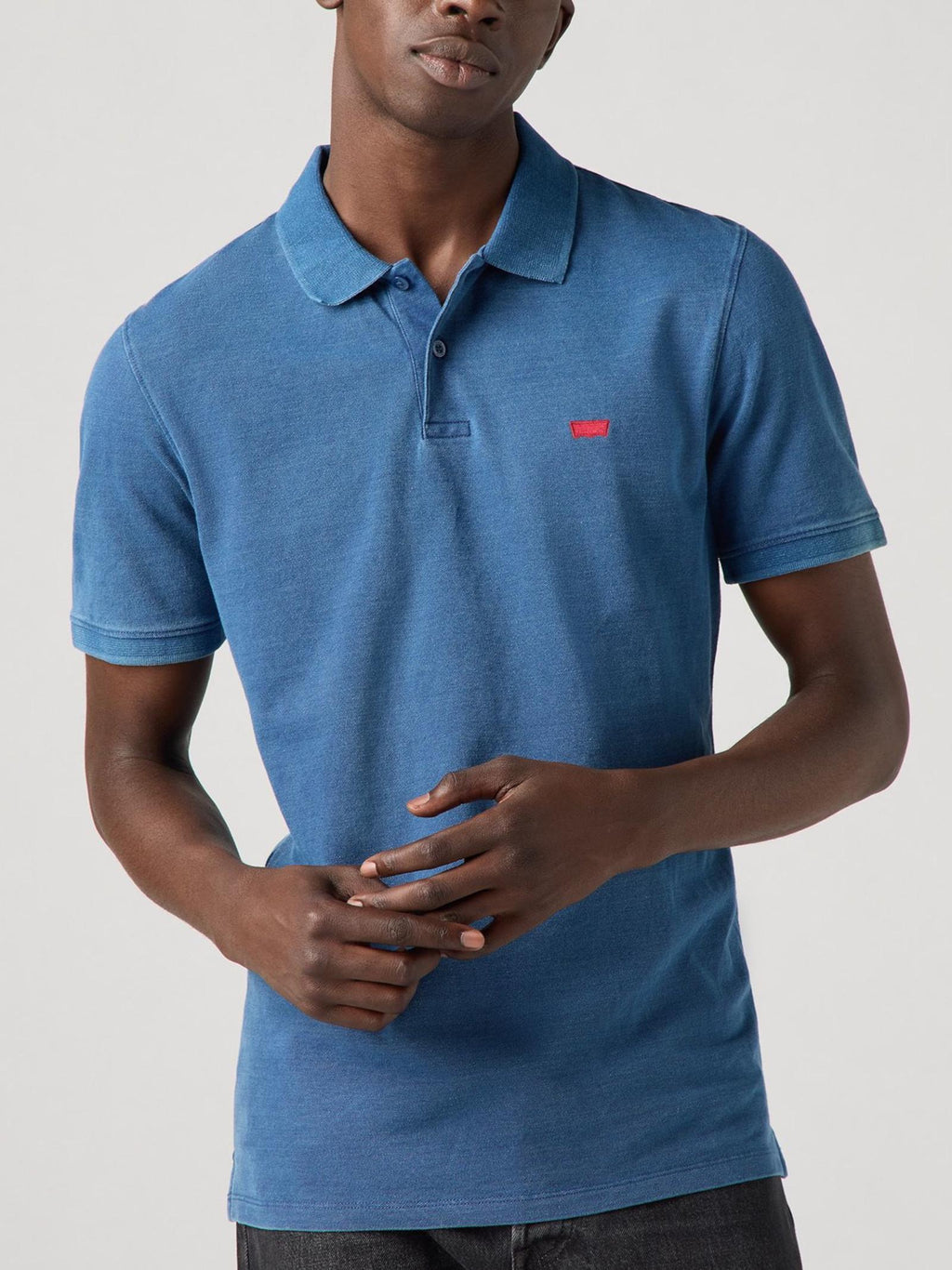 Polo Levi's® New Housemark Avio logo ricamato A484200 70 LEVI'S® 