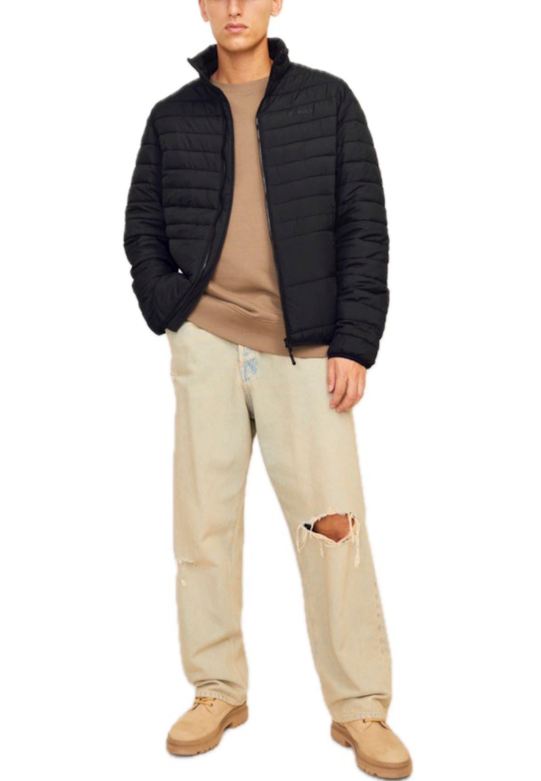 Piumino Jack & Jones State Nero 100 grammi 12256985 /Black JACK & JONES 