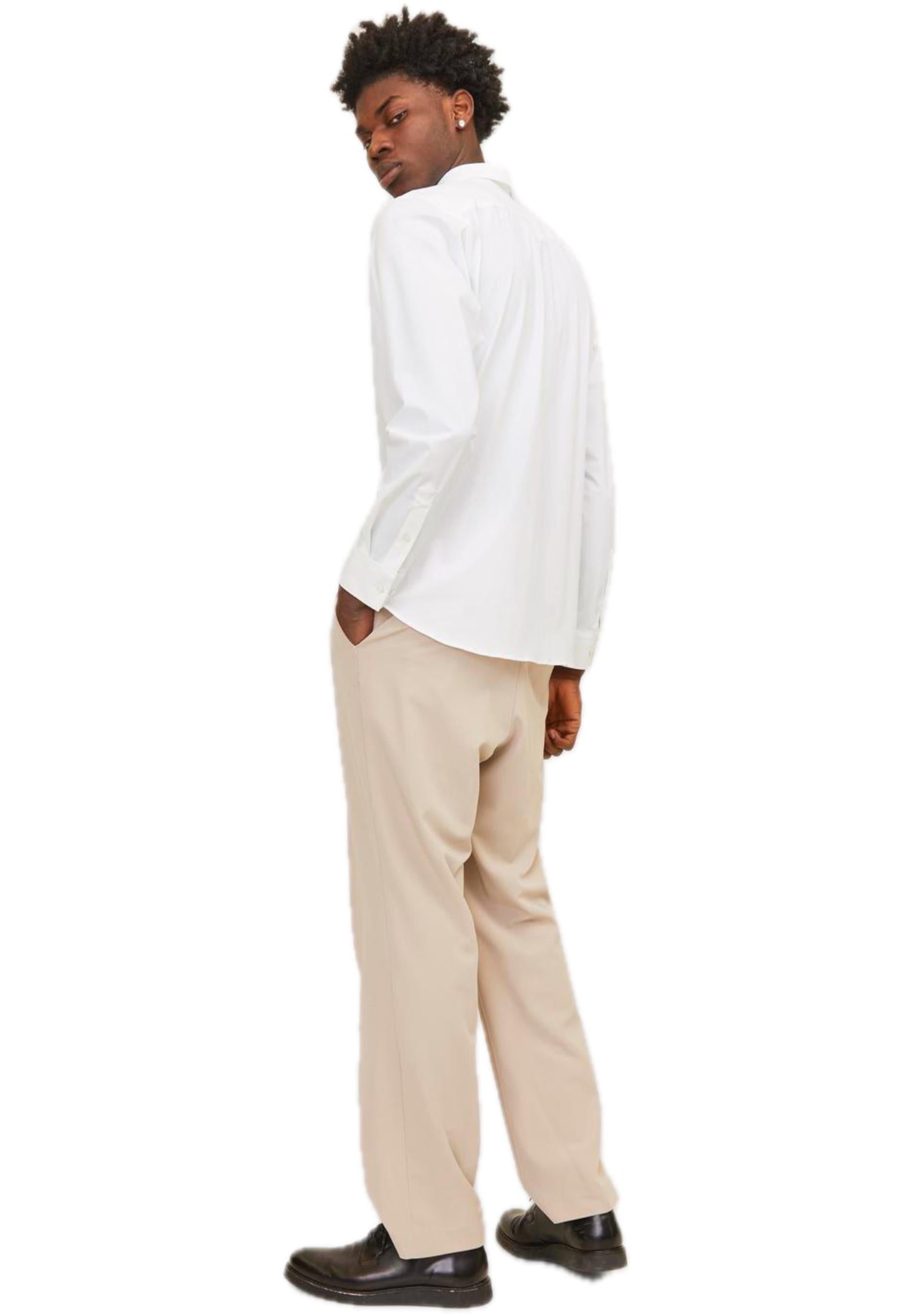 Camicia Jack & Jones Bianco manica lunga