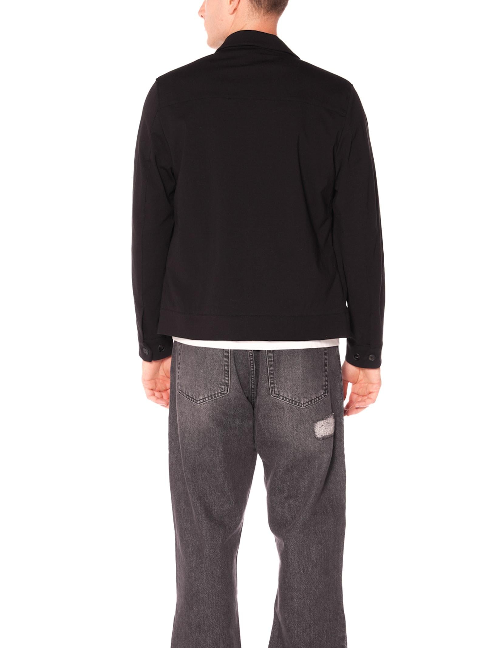 Overshirt Seinse Nero punto roma GBE1042 NERO SEINSE 