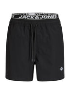 Costume Jack & Jones Maui Nero banda 12291404 /Black JACK & JONES 
