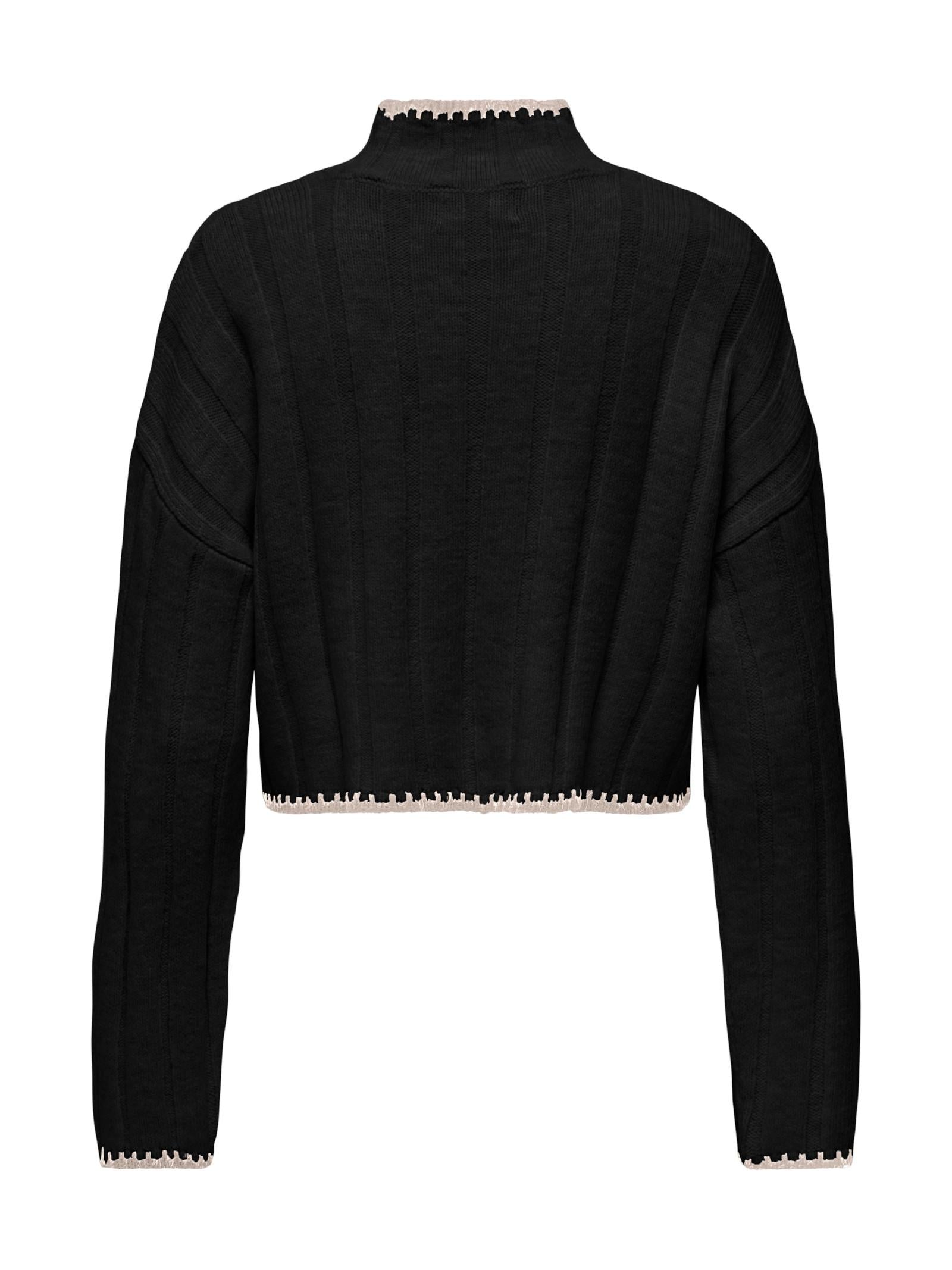 Maglia Only Chick Nero collo alto 15329963 /Black ONLY 