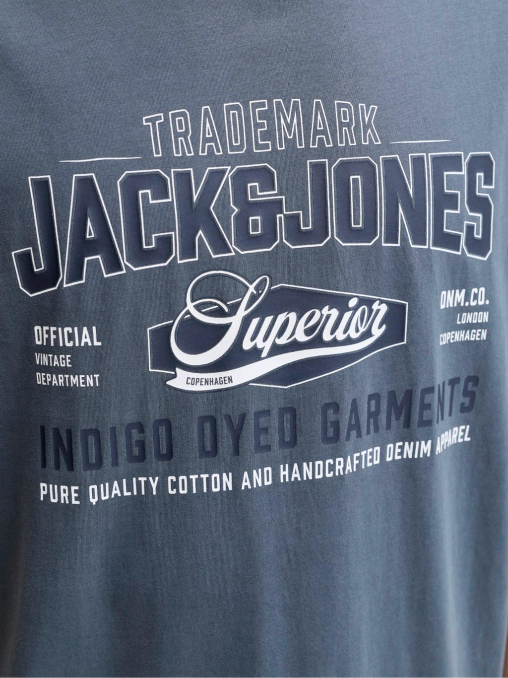 T-shirt Jack & Jones Logo Antracite 12299017 /Turbulence JACK & JONES 