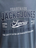T-shirt Jack & Jones Logo Antracite 12299017 /Turbulence JACK & JONES 