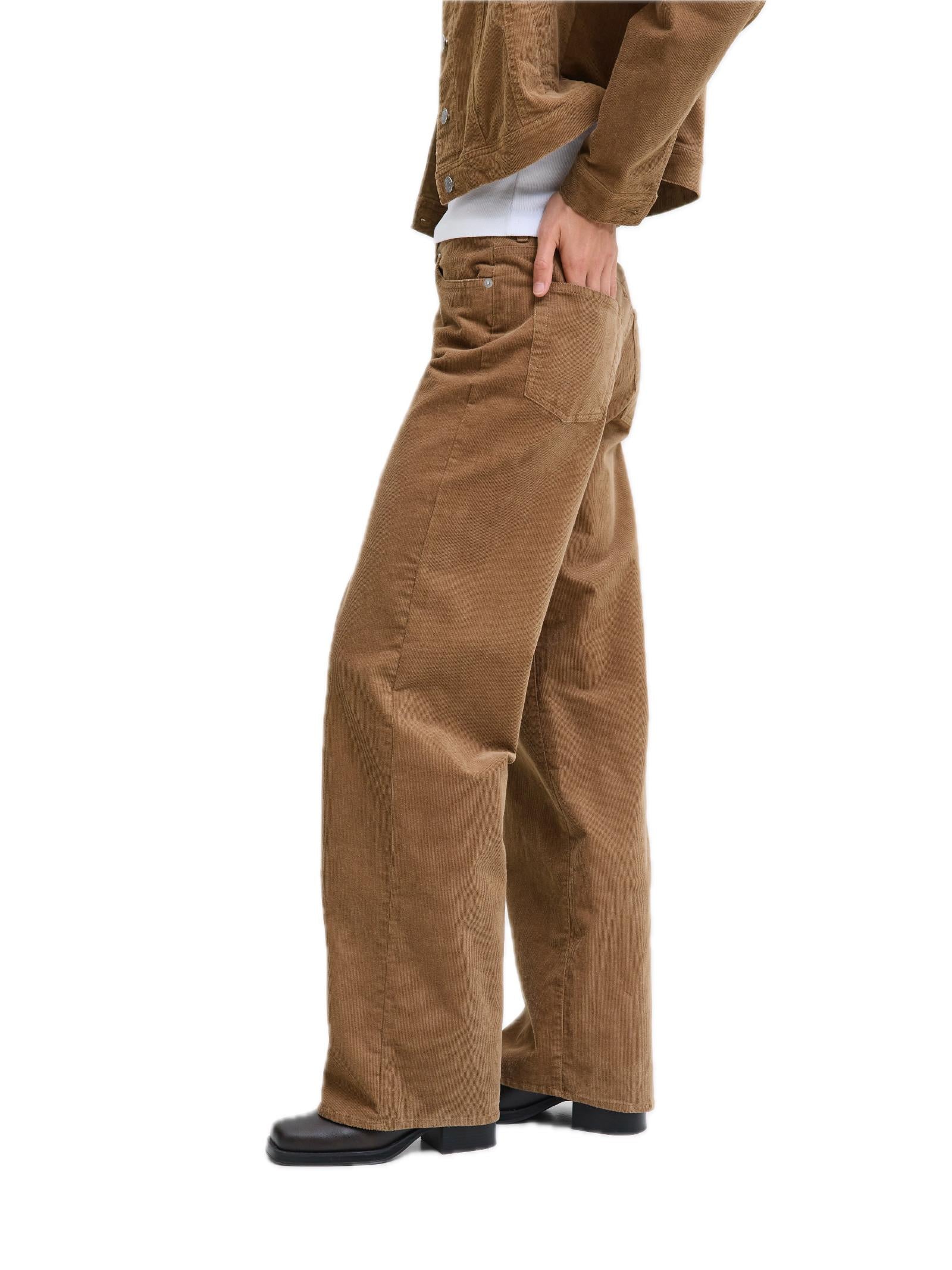 Pantalone JJXX Gelly Cammello a campana 12217215 /Otter JJXX 