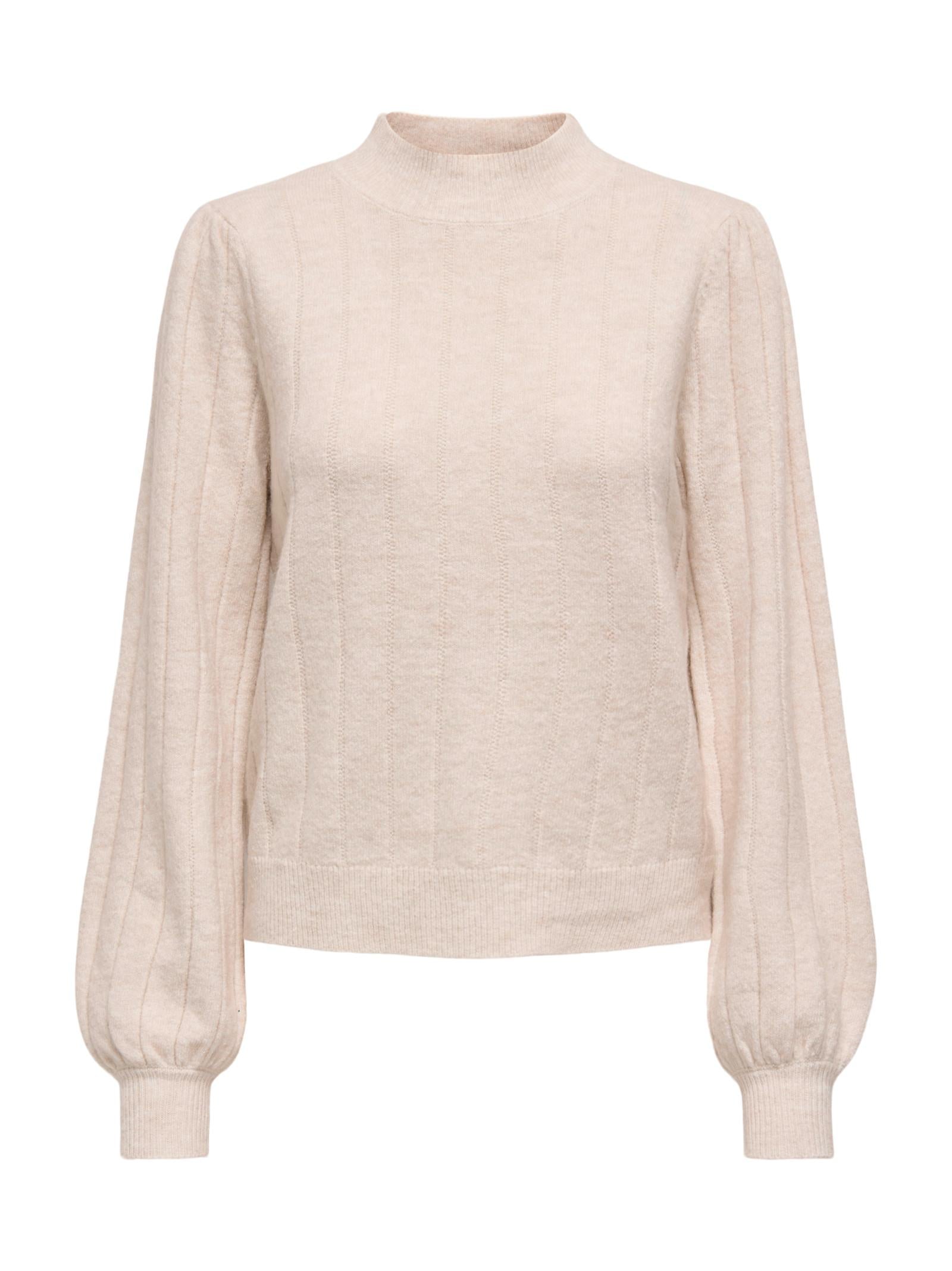 Maglia Only Firenze Panna collo alto 15343012 /Whitecap Gray ONLY 