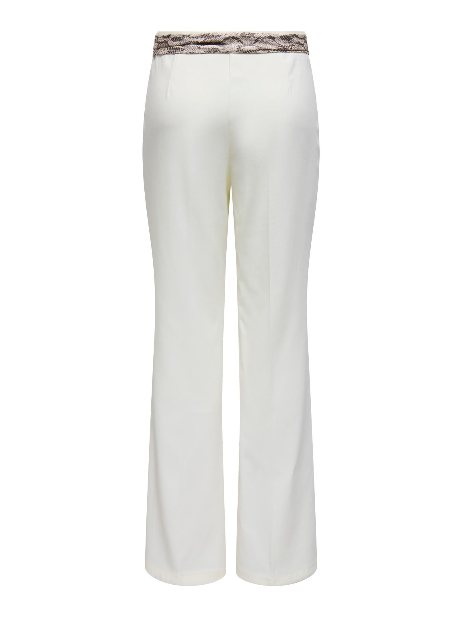 Pantalone Only Bianco Adora Flared 15318856 /Cloud Dancer ONLY 