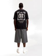 T-shirt Jack & Jones Art Nero stampa 12288095 /Black JACK & JONES 