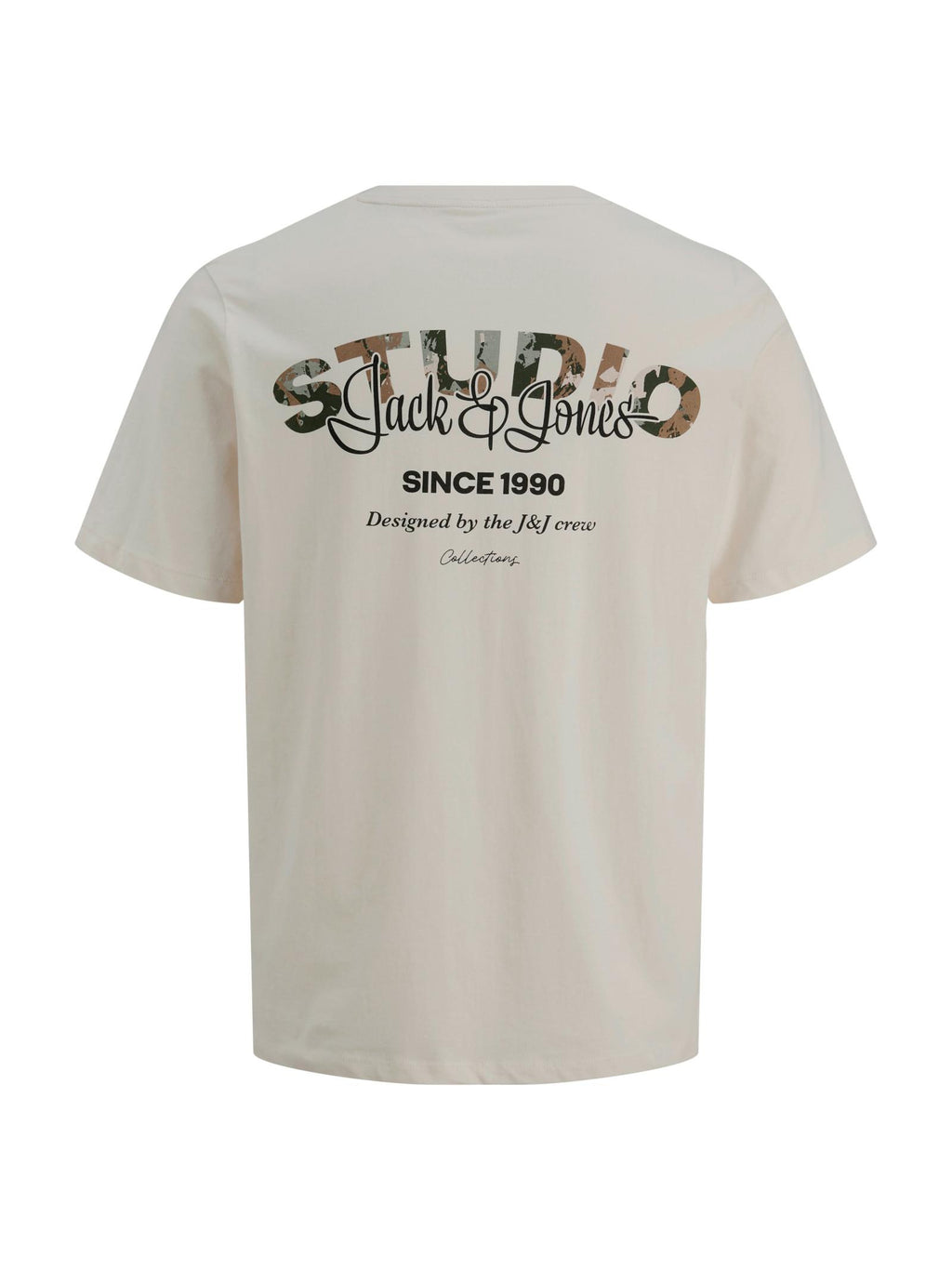 T-shirt Jack & Jones Yuki Beige 12278499 /Moonbeam JACK & JONES 