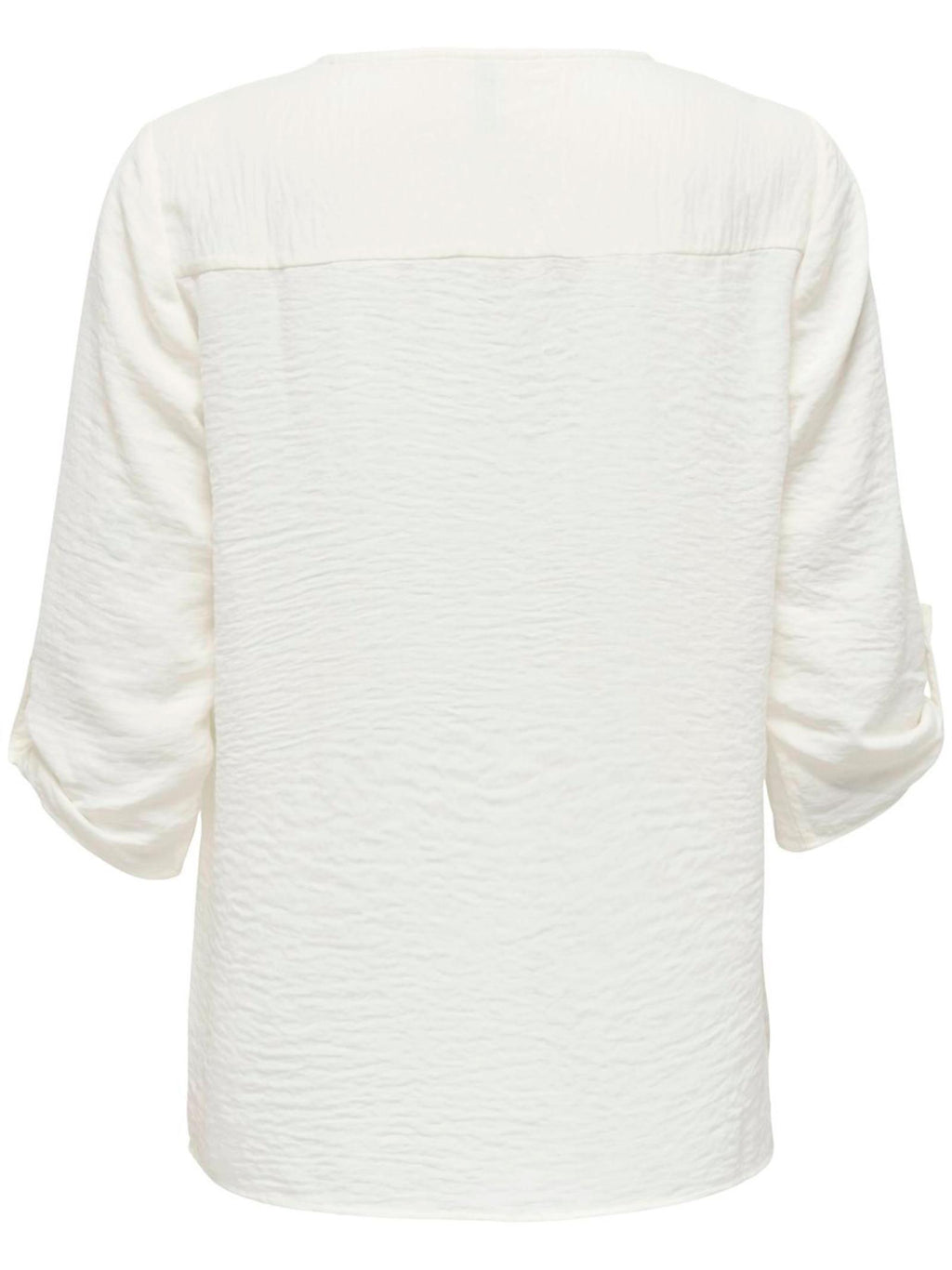 Blusa Jacqueline De Yong Bianco Diva scollo a V 15226911 /Cloud Dancer JDY 