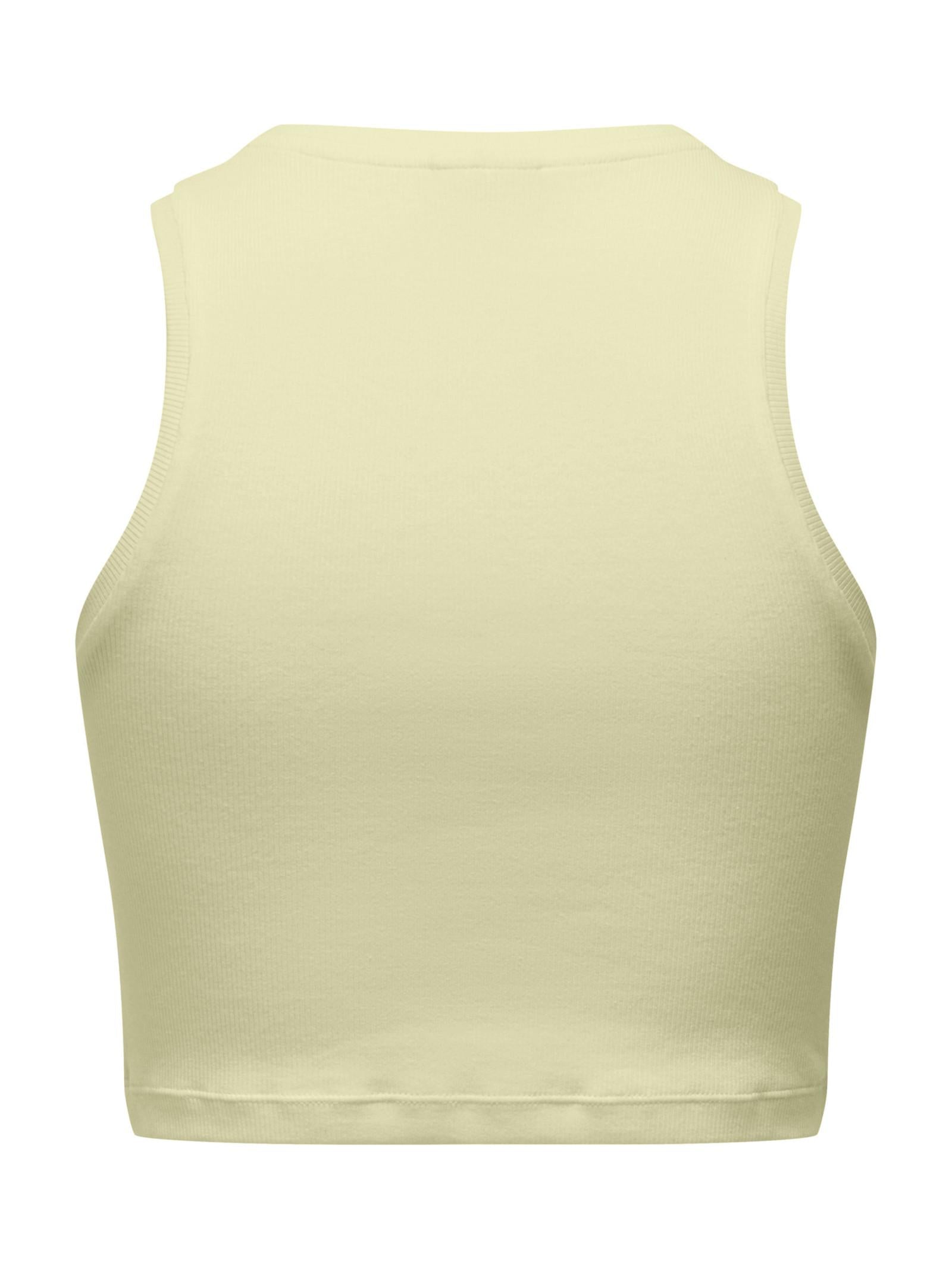Top Only Lucky Giallo cropped 15352287 /Double Cream JDY 