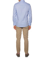 Camicia Seinse Celeste microfantasia CE1090 CELESTE SEINSE 