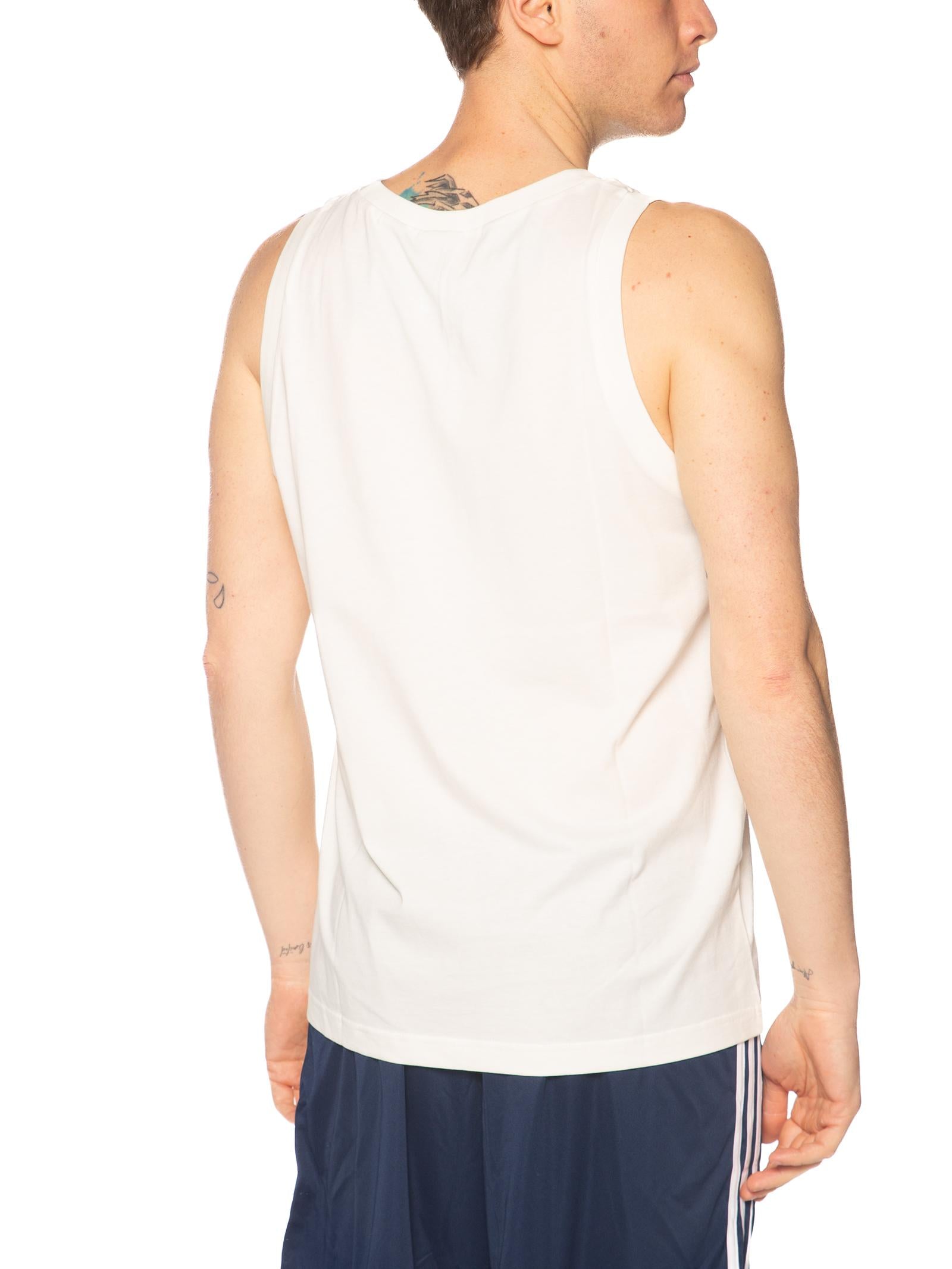 Canotta Adidas Bianco logo piccolo KC0938 BIANCO ADIDAS 