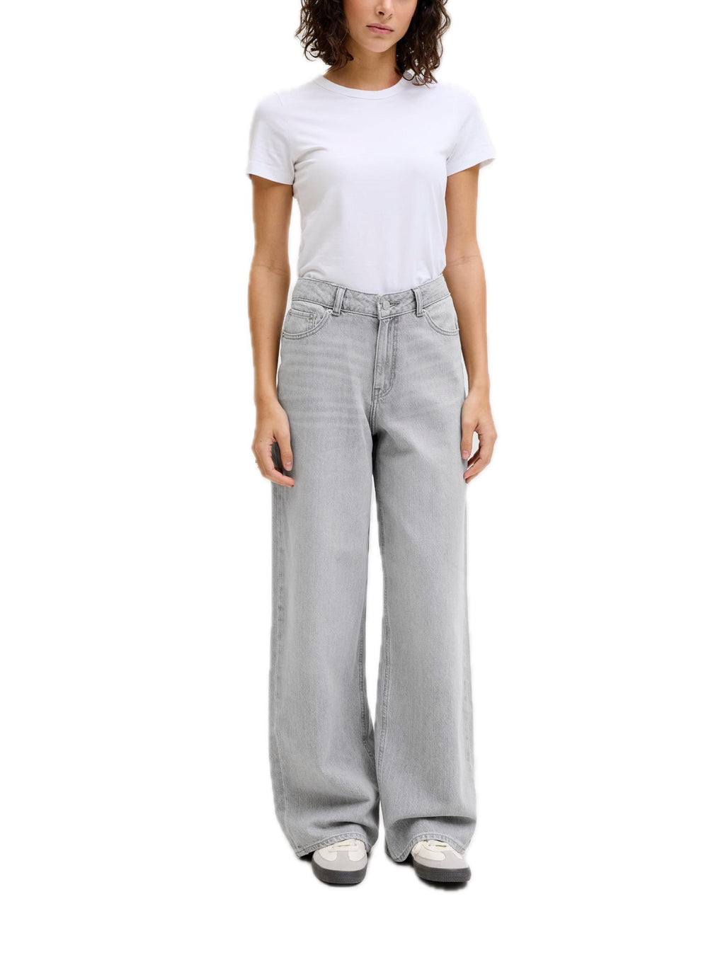 Jeans JJXX Tokyo Grigio Wide 12289141 /Light Grey Denim JJXX 