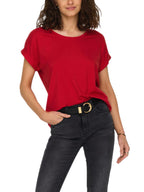 T-Shirt Only Rossa Moster in viscosa 15106662 /Lychee ONLY 