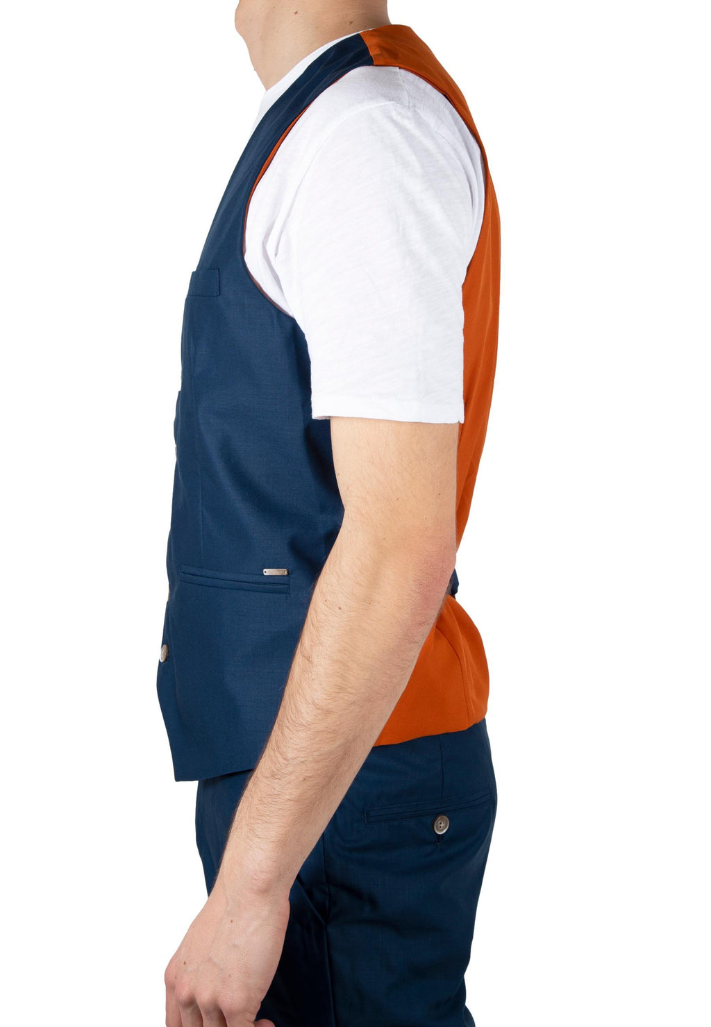 Gilet Gianni Lupo Uomo Blu