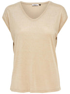 T-Shirt Only Oro Silver in lurex 15136069 /Gold Colour ONLY 
