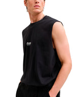 T-shirt Jack & Jones Nero Soho smanicata 12288001 /Black JACK & JONES 