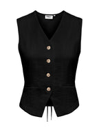 Gilet Only Nero Lita con scollo a V 15370277 /Black ONLY 