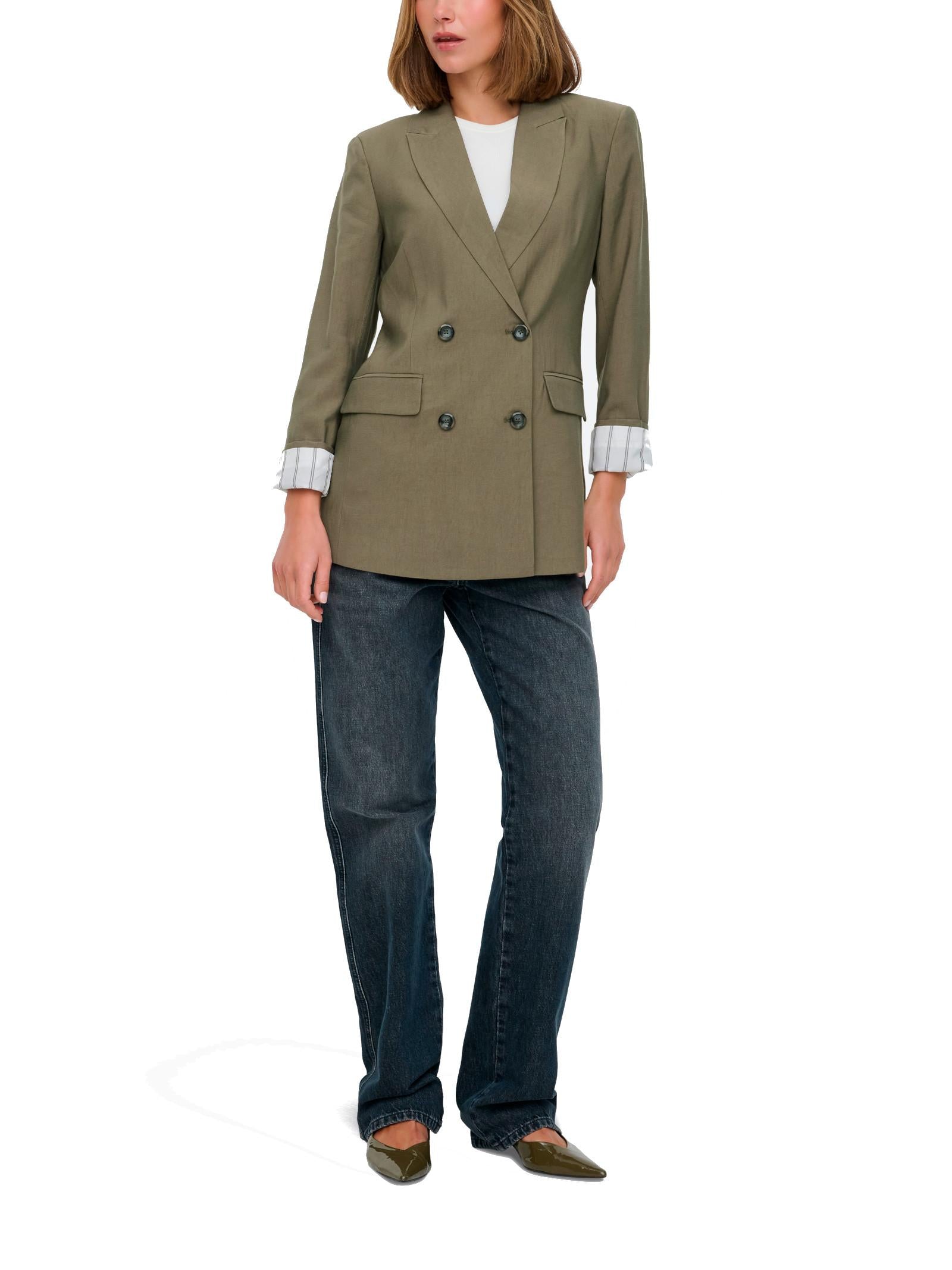 Blazer Only Verde Tila Regular fit 15367394 /Stone Gray ONLY 