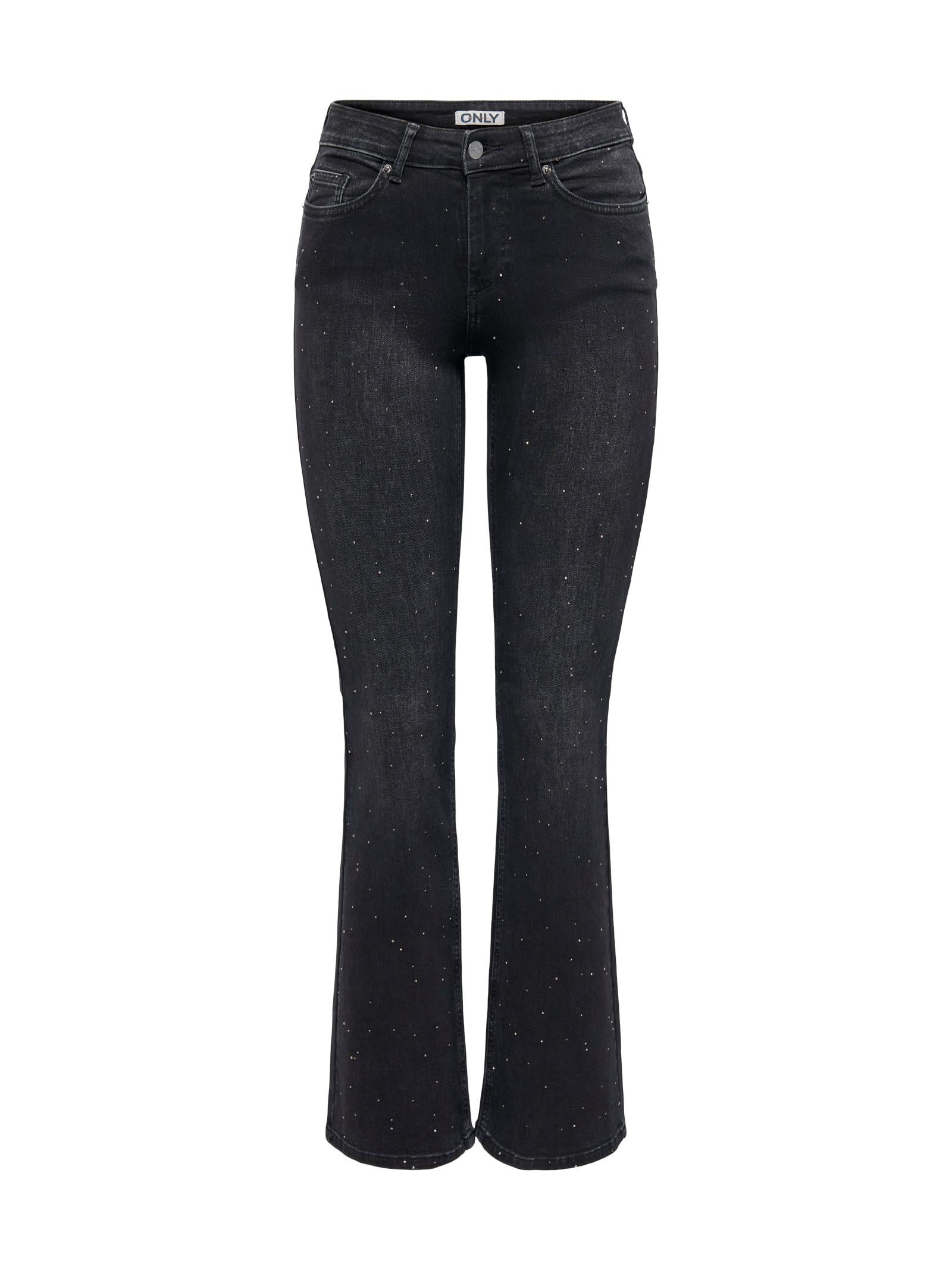 Jeans Only Blush Black Denim  a campana 15358232 /Black Denim ONLY 