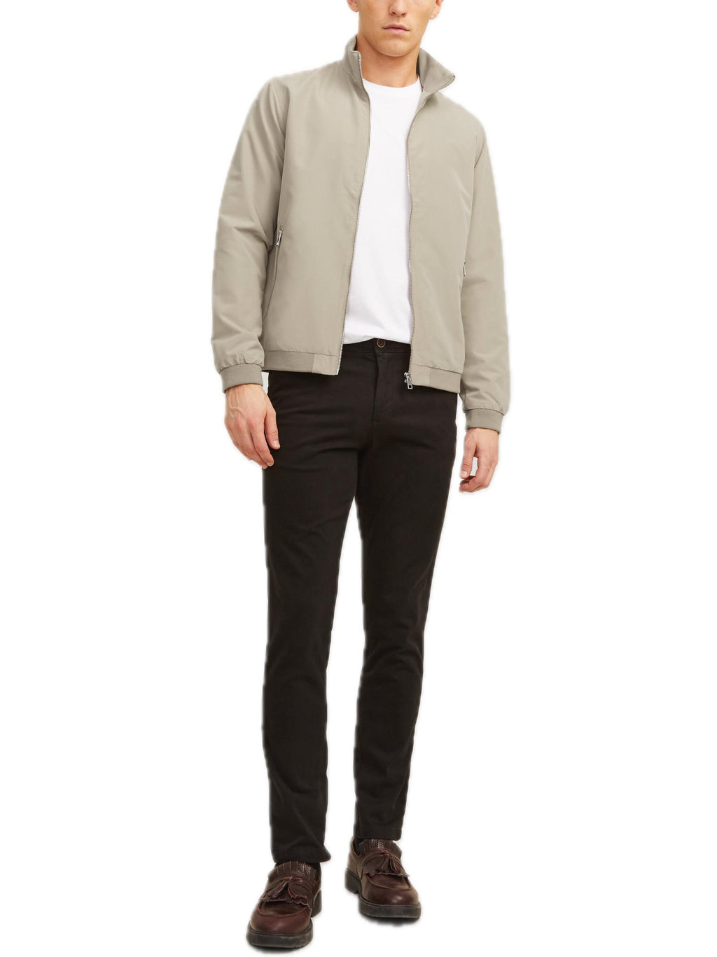 Giubbotto Jack & Jones Erus Beige bomber 12204277 /Crockery JACK & JONES 