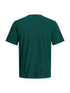T-shirt Jack & Jones Aero Verde con stampa frontale 12298488 /Scarab JACK & JONES 