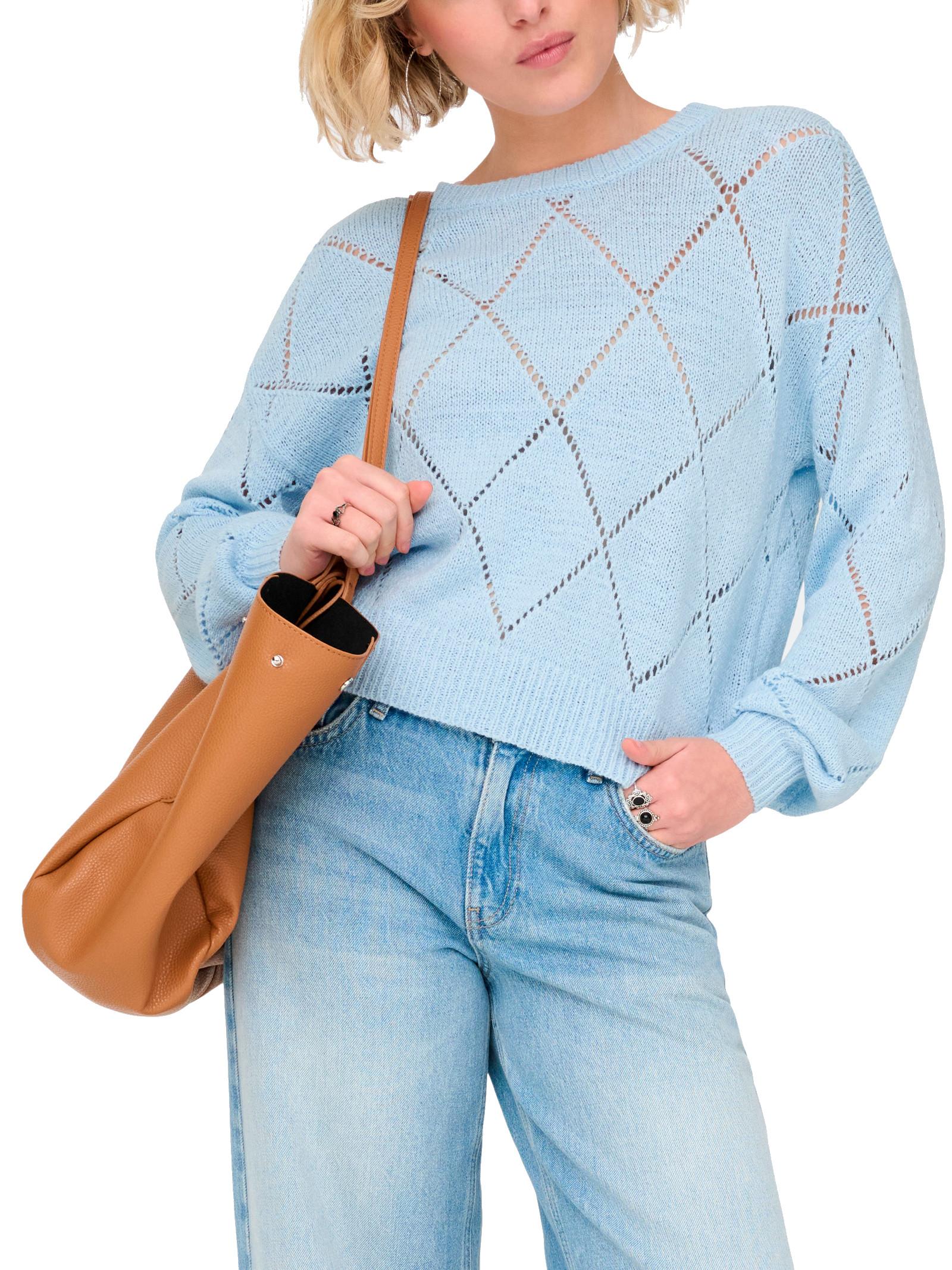 Maglia Only Geenas Celeste Oversize 15339575 /Clear Sky ONLY 