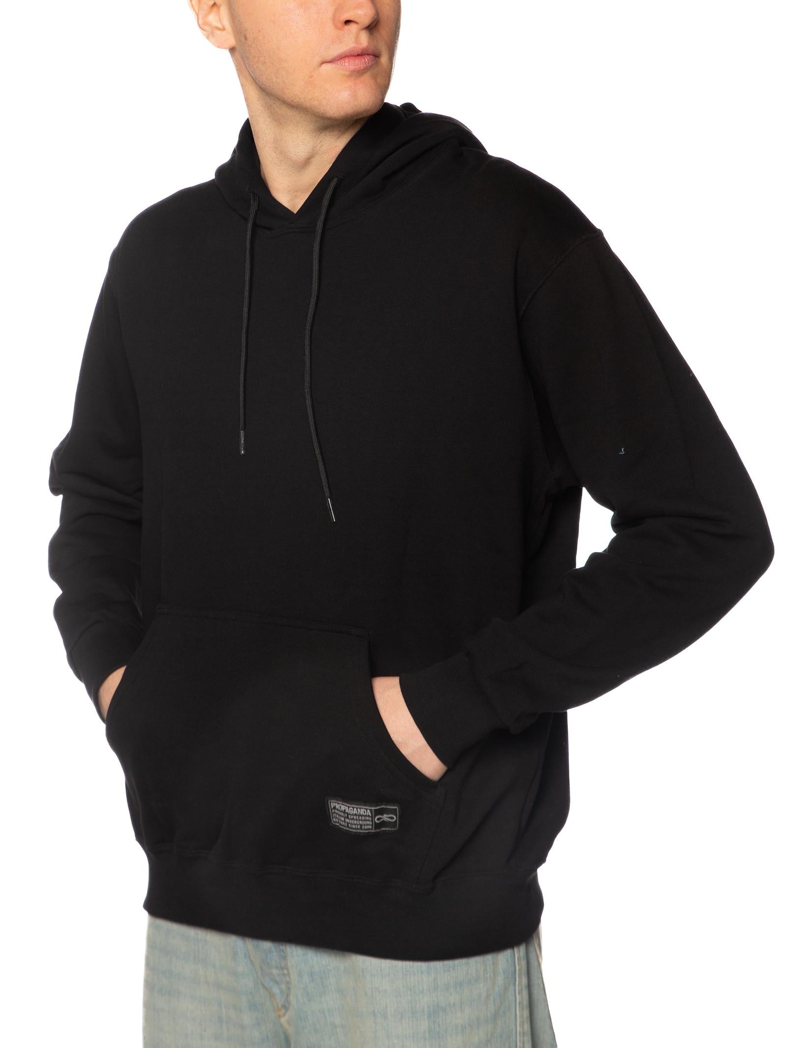 Felpa Propaganda Nero Label FE528 NERO PROPAGANDA 