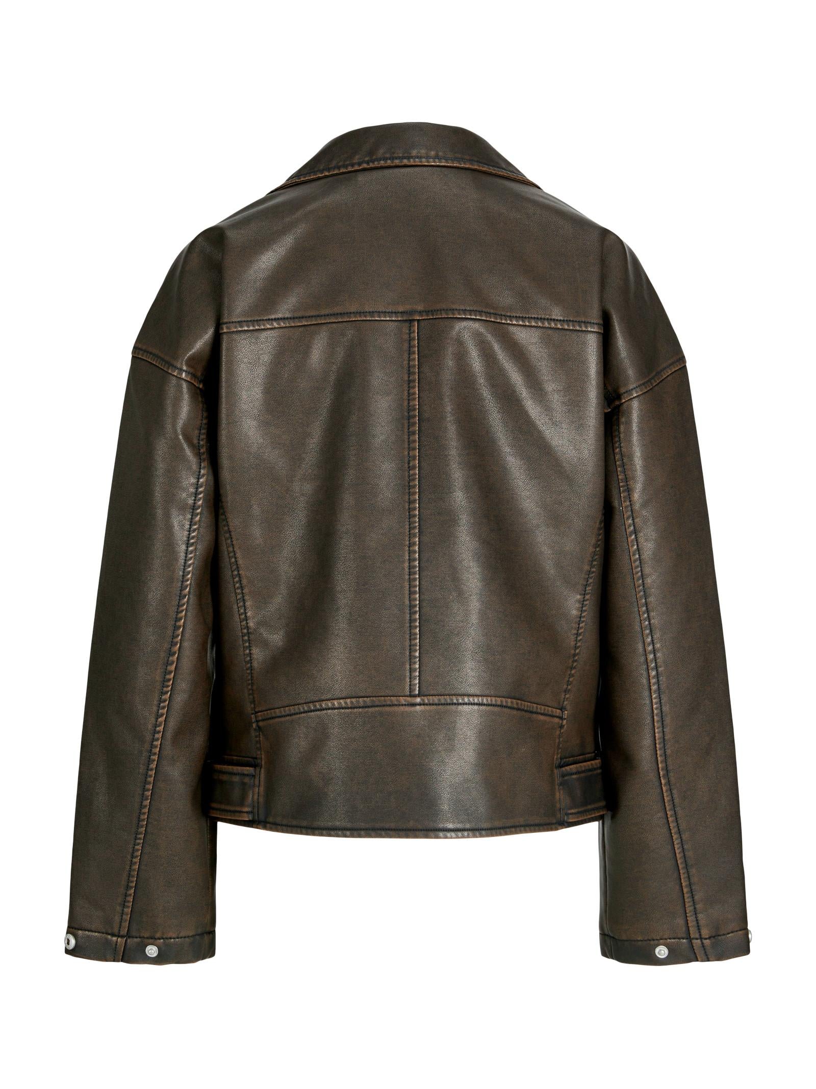 Giubbotto JJXX Frida Marrone biker 12262131 /Bracken JJXX 