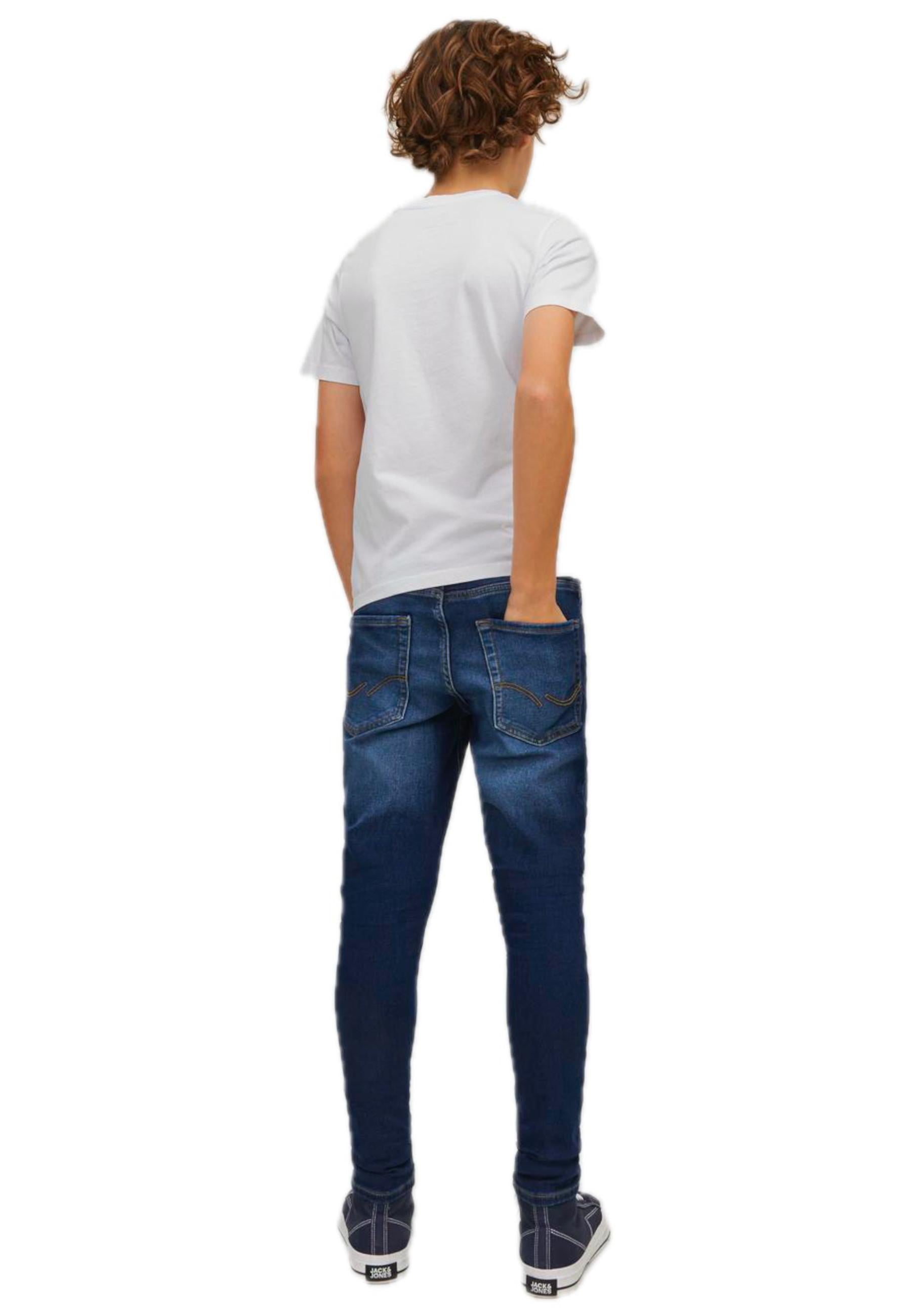 T-Shirt Jack & Jones Junior Bianco