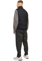 Gilet Jack & Jones Estate Nero collo alto 12256987 /Black JACK & JONES 