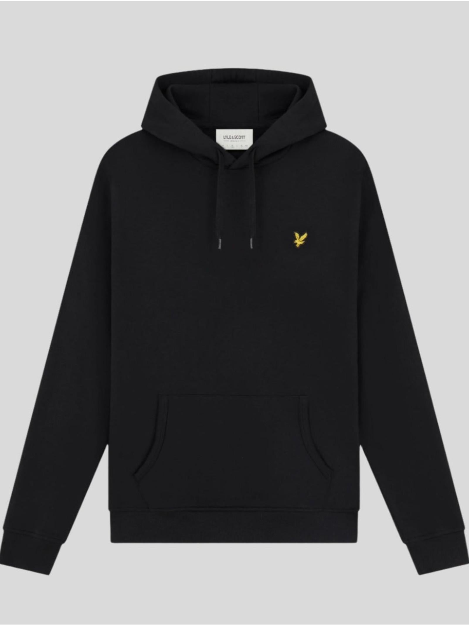 Felpa Lyle & Scott Nero con cappuccio ML416VOG JET BLACK LYLE & SCOTT 